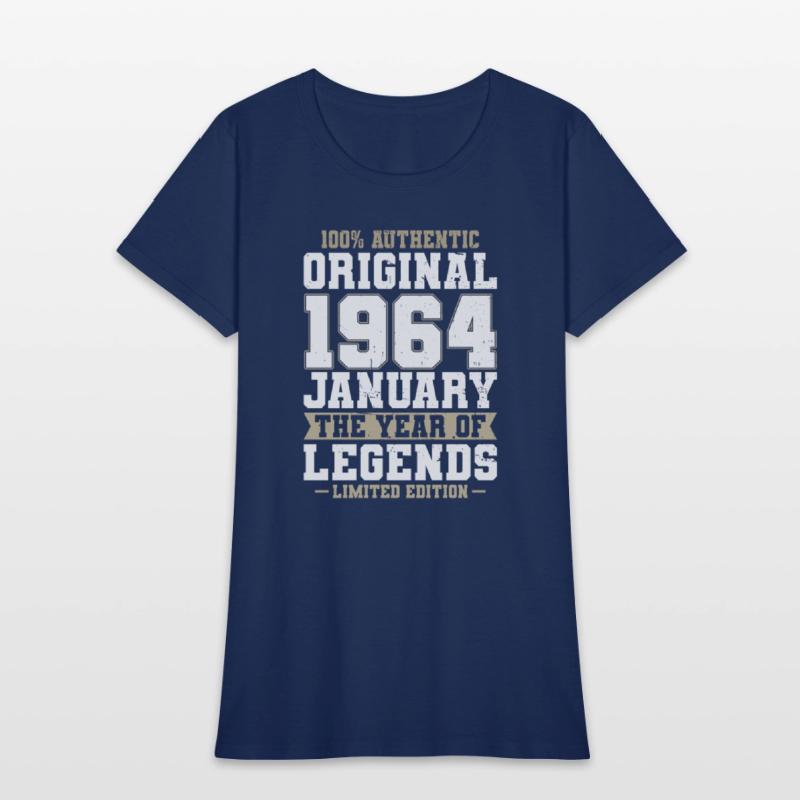 60th birthday vintage january 1964 original 1964