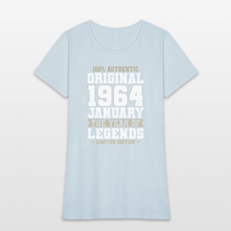 60th birthday vintage january 1964 original 1964