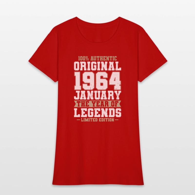 60th birthday vintage january 1964 original 1964