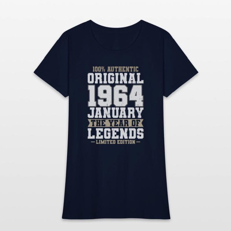 60th birthday vintage january 1964 original 1964