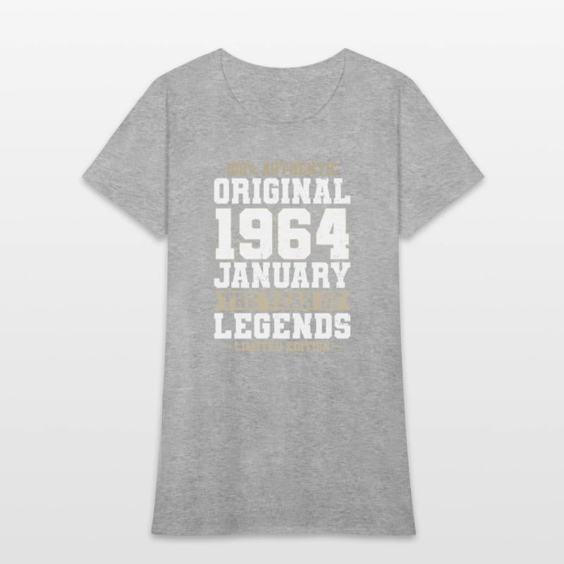 60th birthday vintage january 1964 original 1964