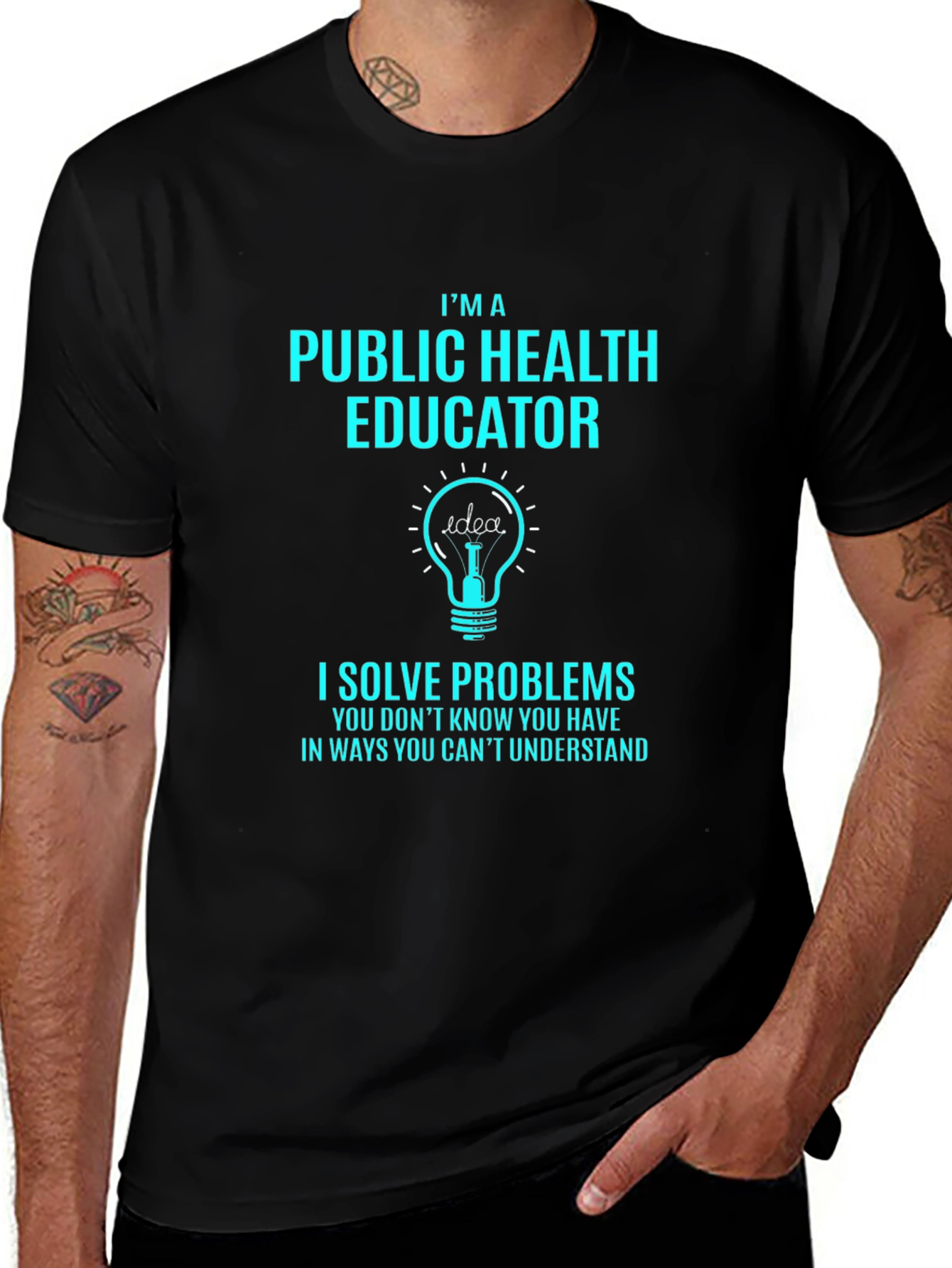 Public Health Educator T-Shirt - Problem Solver Tee
