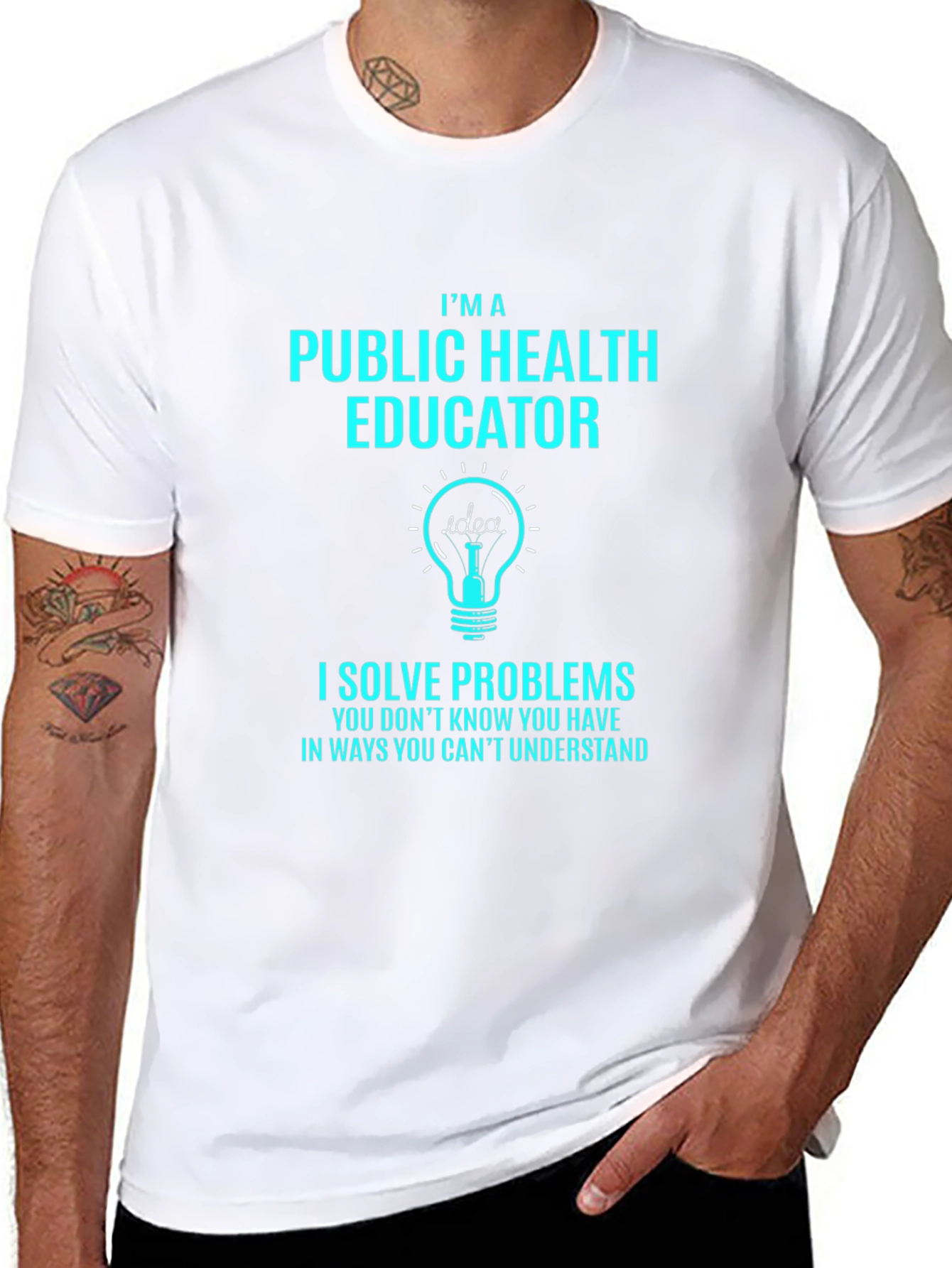 Public Health Educator T-Shirt - Problem Solver Tee