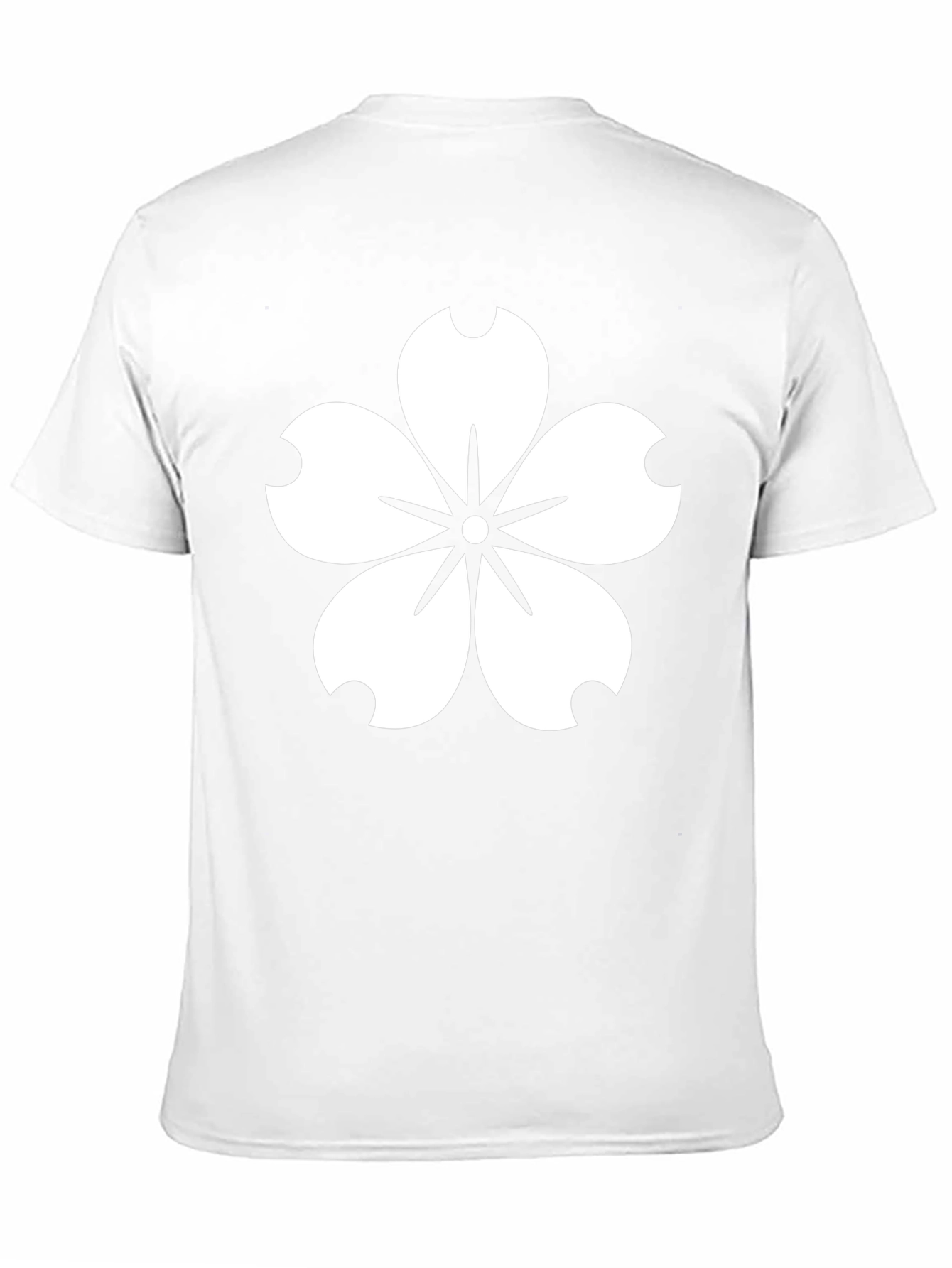 Sakura Blossom Graphic Tee - Stylish Black T-Shirt