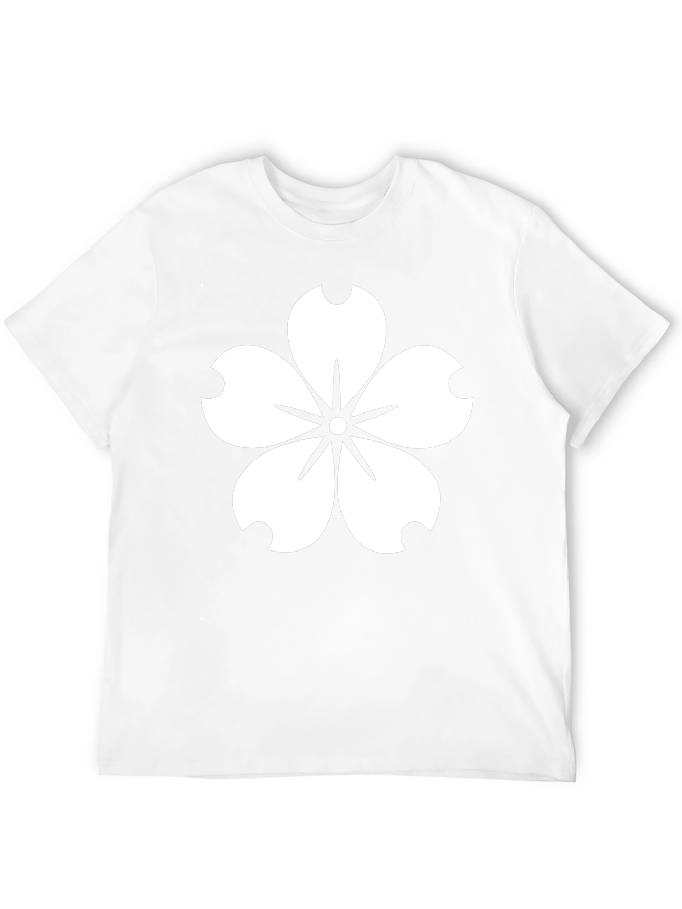 Sakura Blossom Graphic Tee - Stylish Black T-Shirt