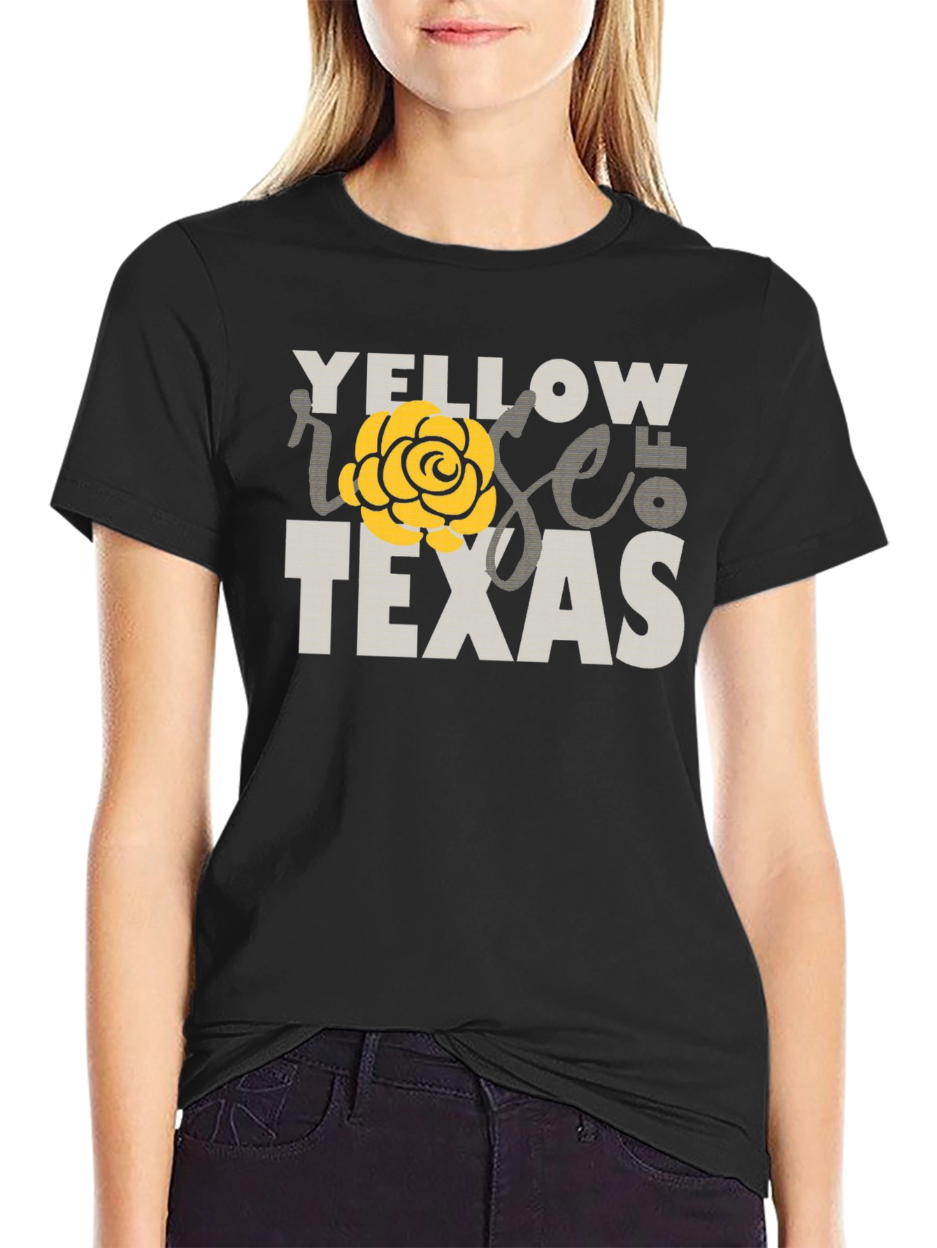 Yellow Rose of Texas Graphic T-Shirt