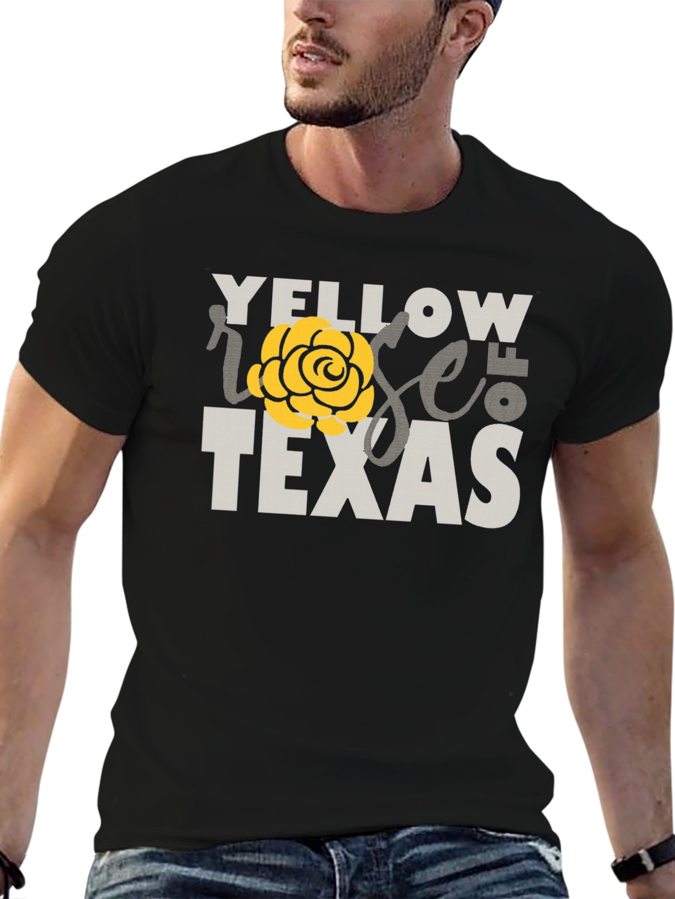 Yellow Rose of Texas Graphic T-Shirt