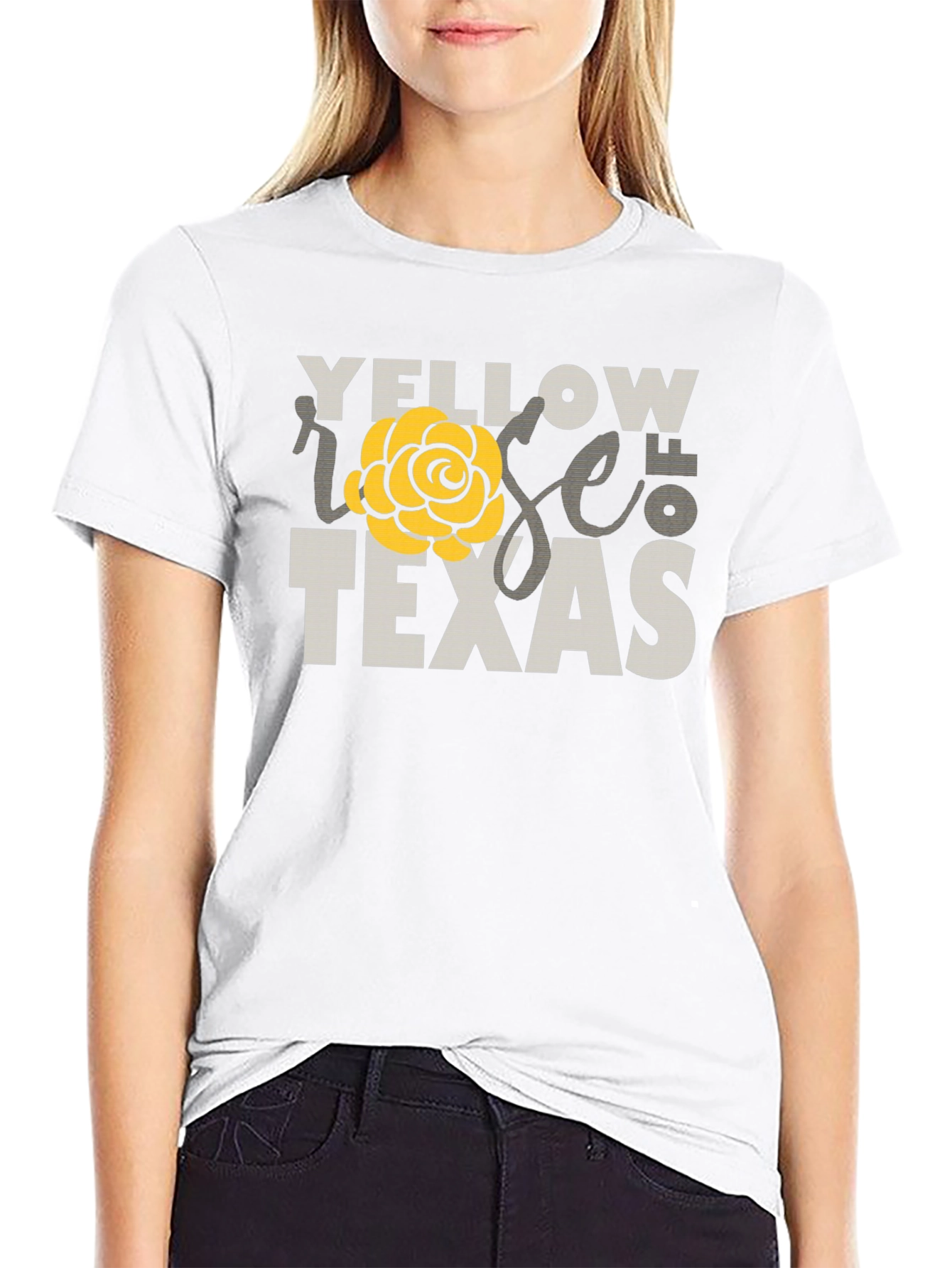 Yellow Rose of Texas Graphic T-Shirt
