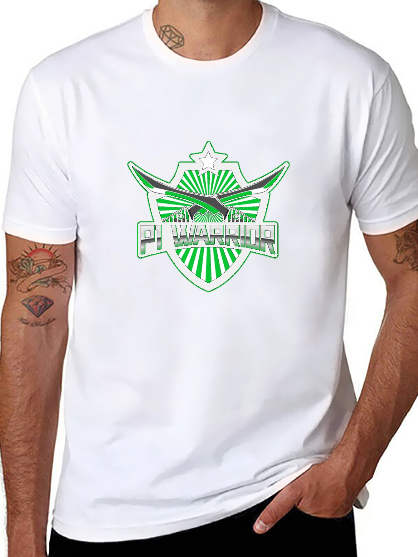 Pi Warrior Graphic T-Shirt
