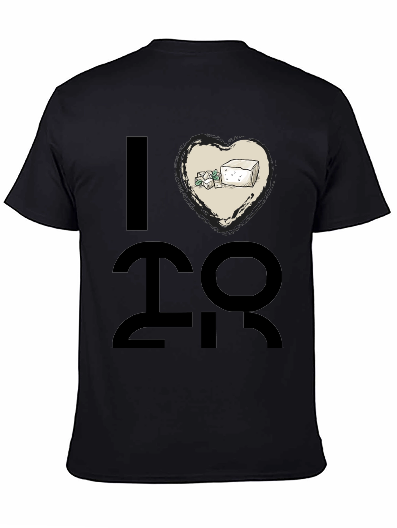 I Heart Tofu Graphic Tee