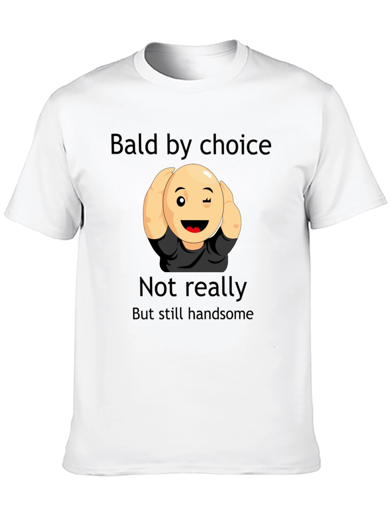 Bald by Choice T-Shirt - Humorous Graphic Tee