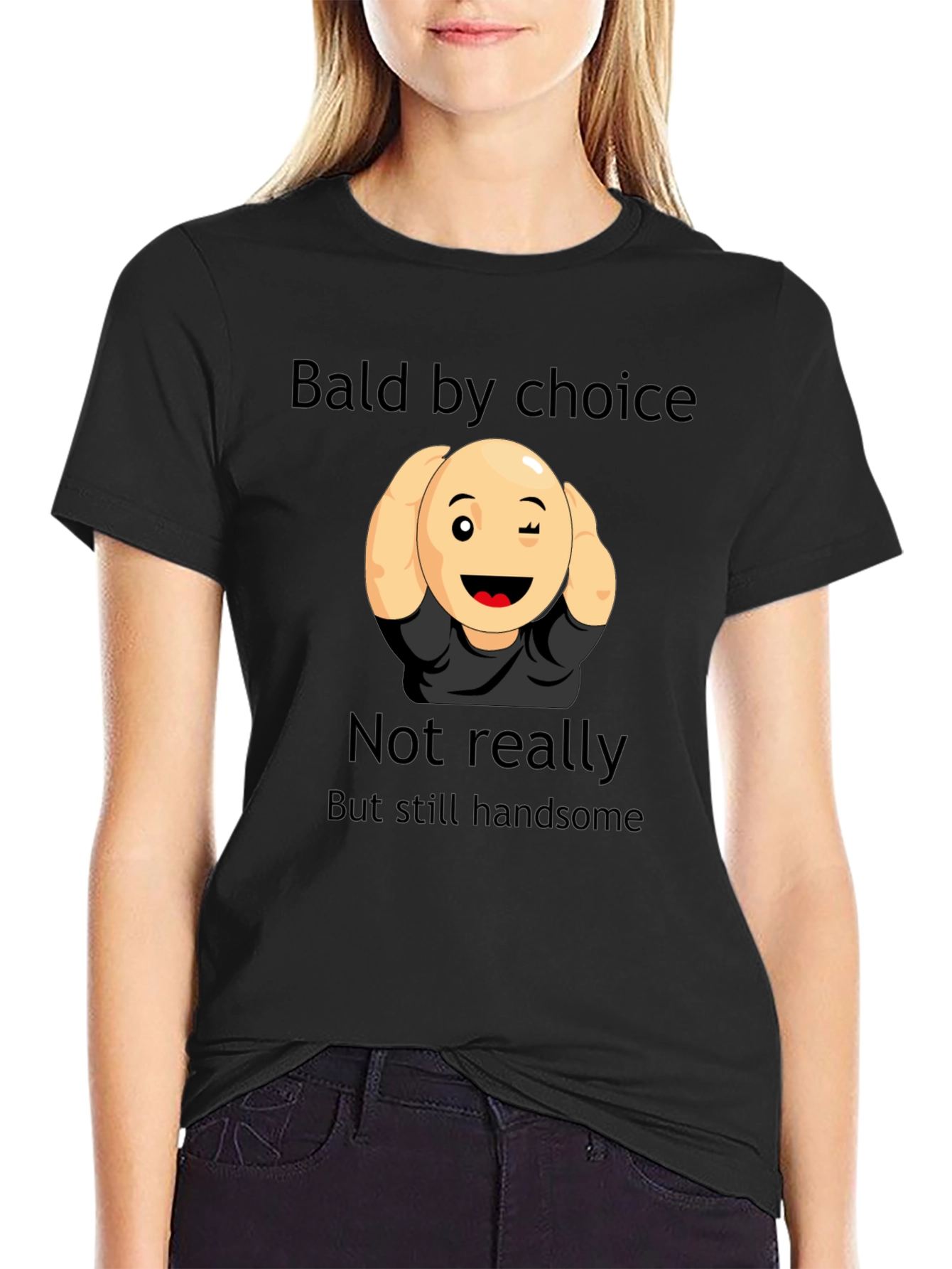 Bald by Choice T-Shirt - Humorous Graphic Tee