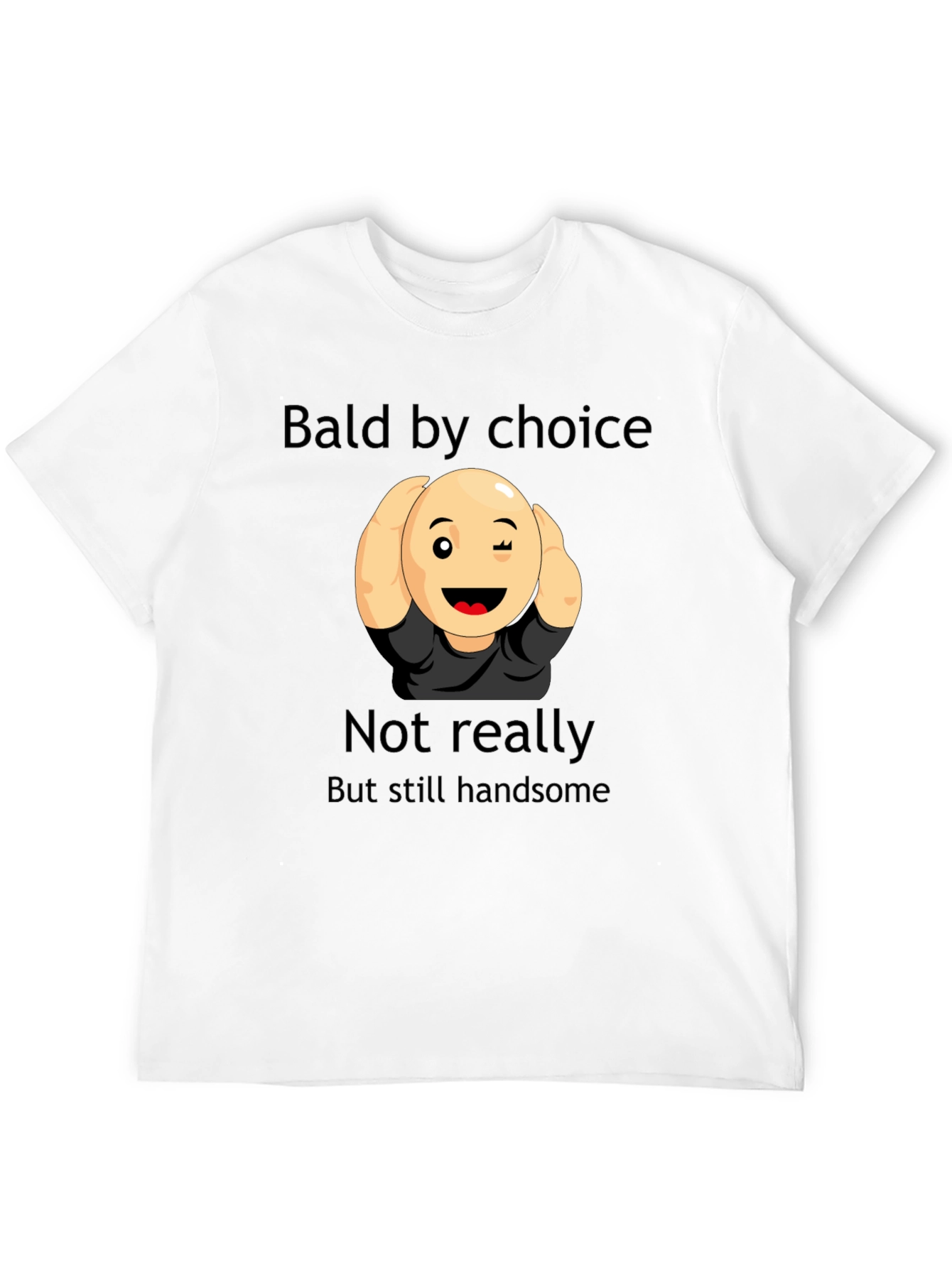 Bald by Choice T-Shirt - Humorous Graphic Tee