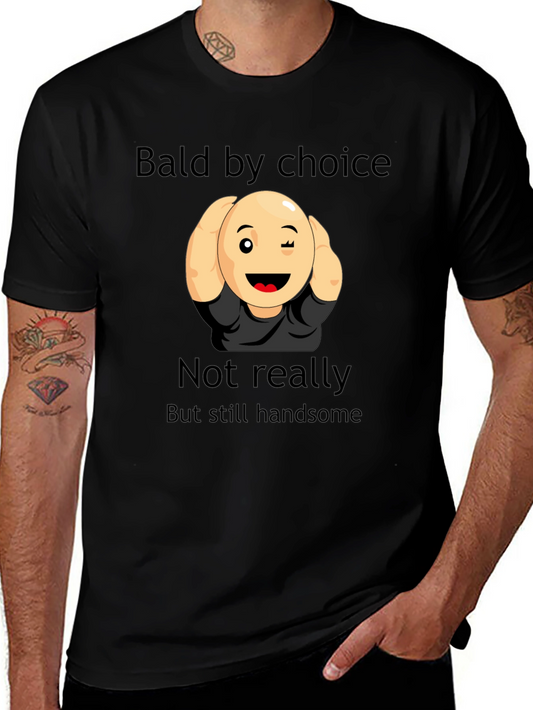 Bald by Choice T-Shirt - Humorous Graphic Tee