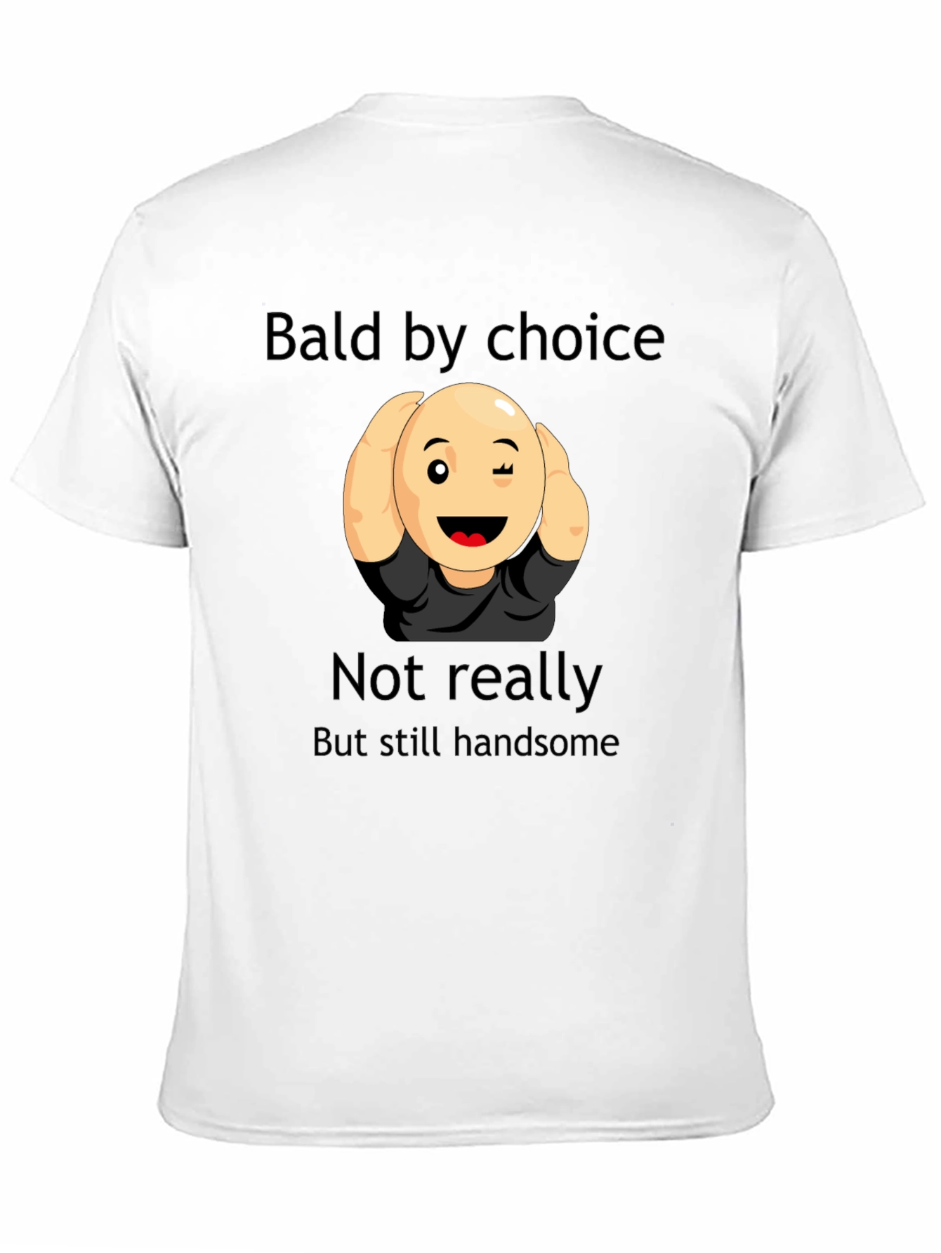 Bald by Choice T-Shirt - Humorous Graphic Tee