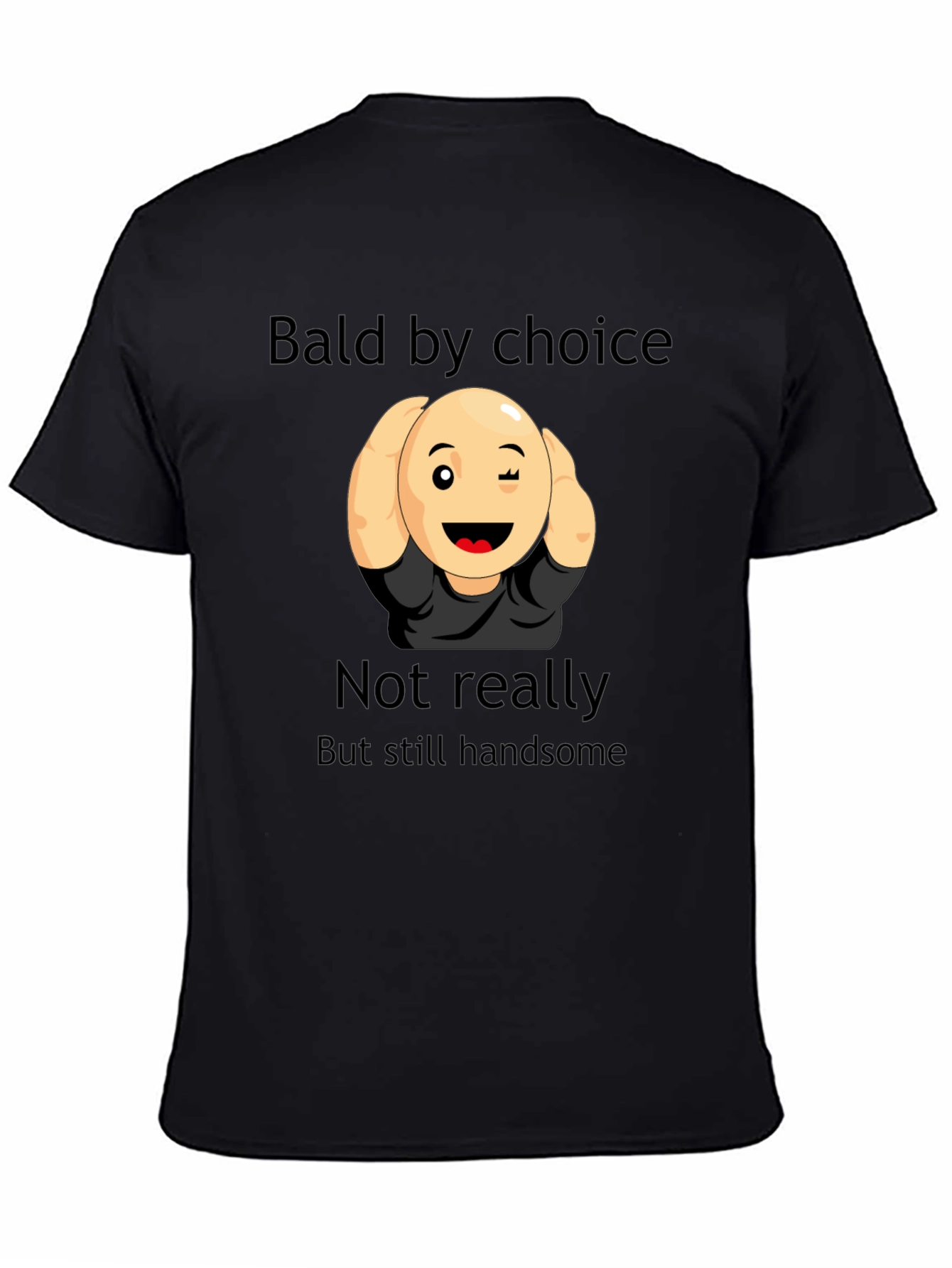 Bald by Choice T-Shirt - Humorous Graphic Tee