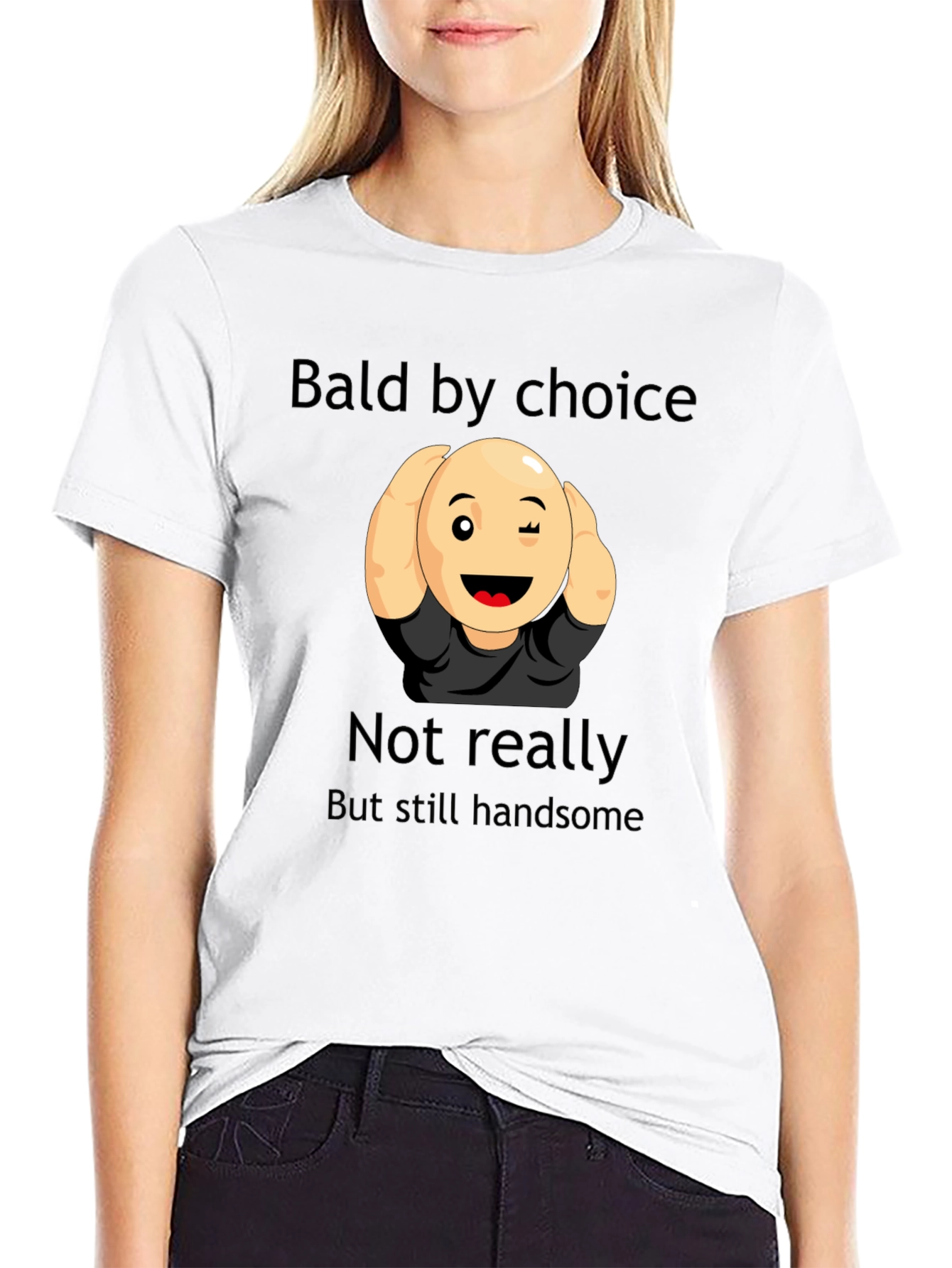 Bald by Choice T-Shirt - Humorous Graphic Tee