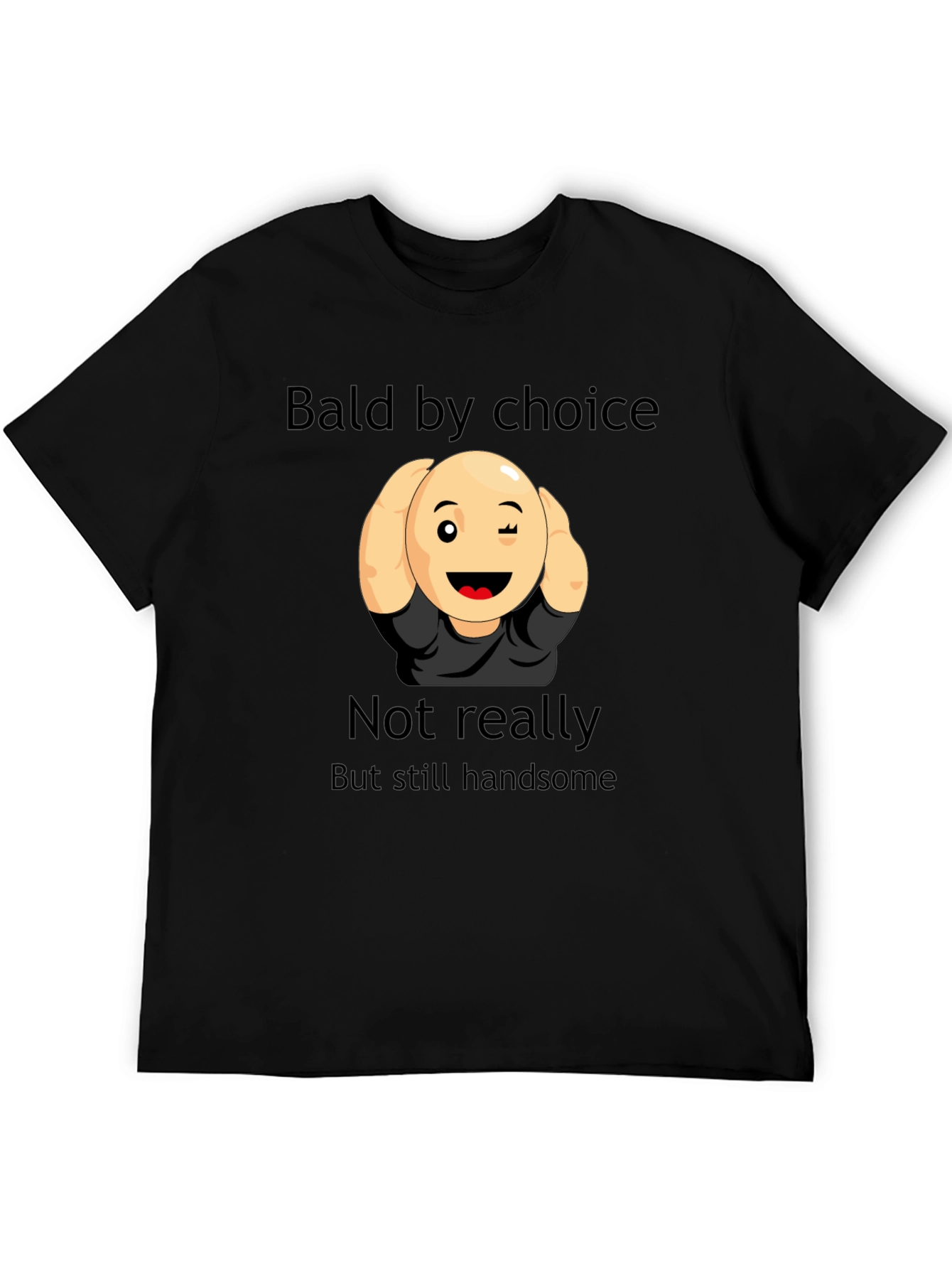 Bald by Choice T-Shirt - Humorous Graphic Tee