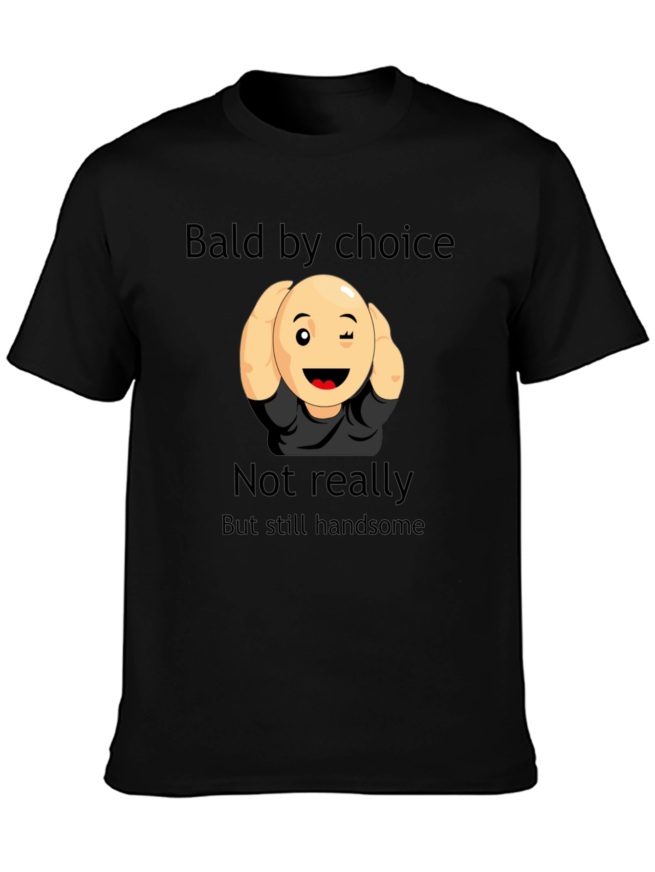 Bald by Choice T-Shirt - Humorous Graphic Tee
