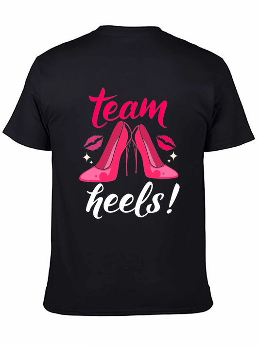 Team Heels T-Shirt - Fun Bridal Party Tee