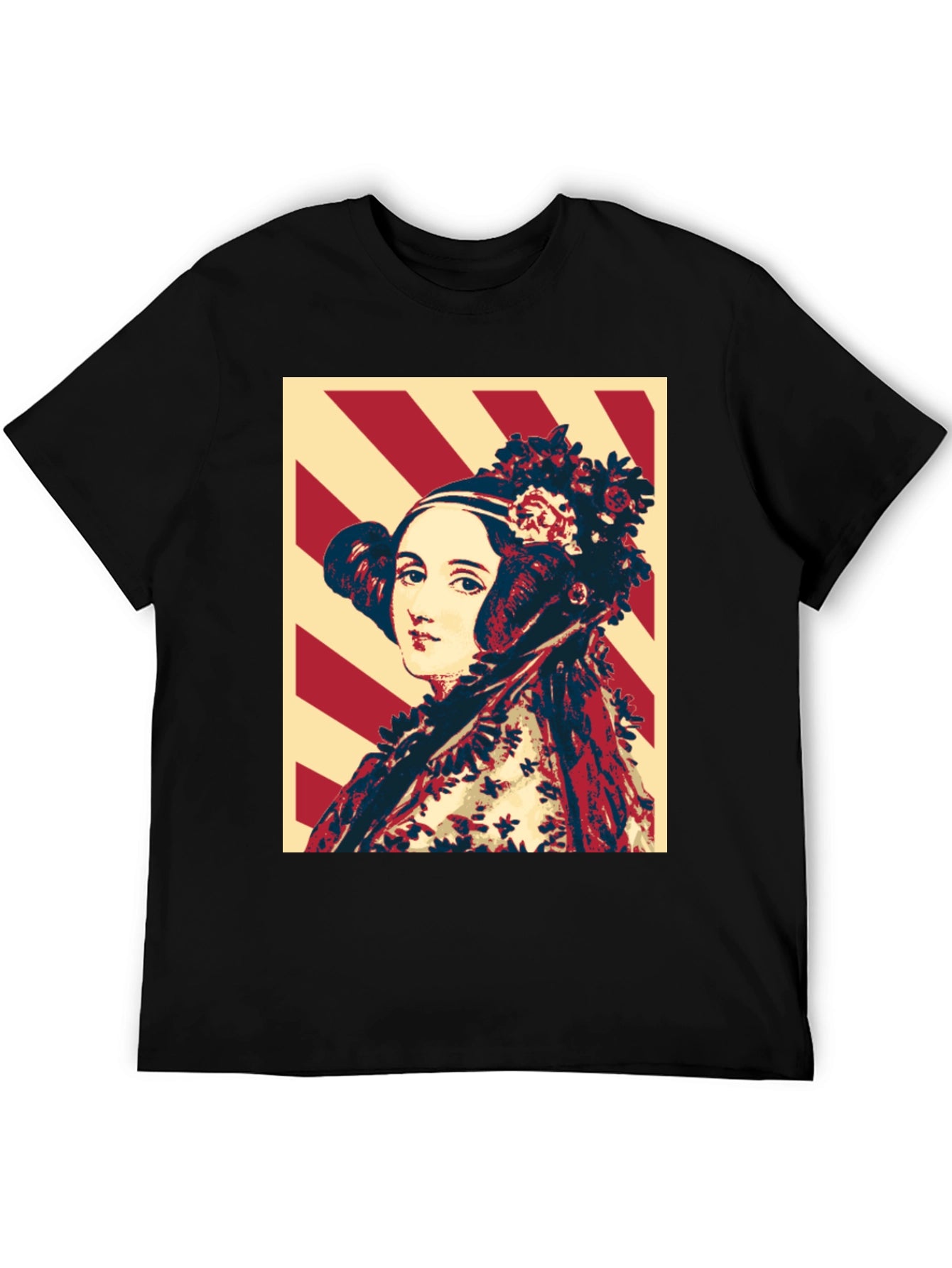 Ada Lovelace Portrait T-Shirt - Algorithm Design
