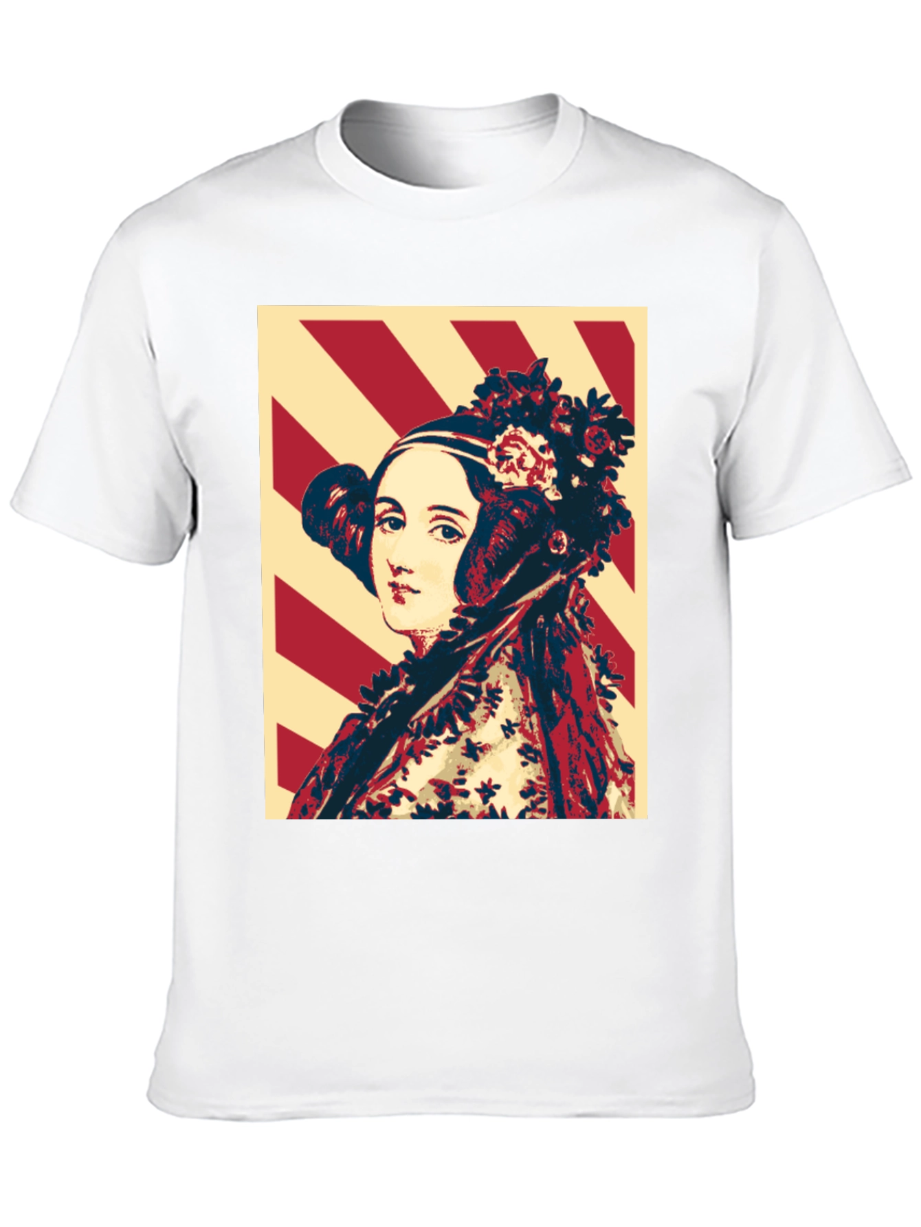 Ada Lovelace Portrait T-Shirt - Algorithm Design