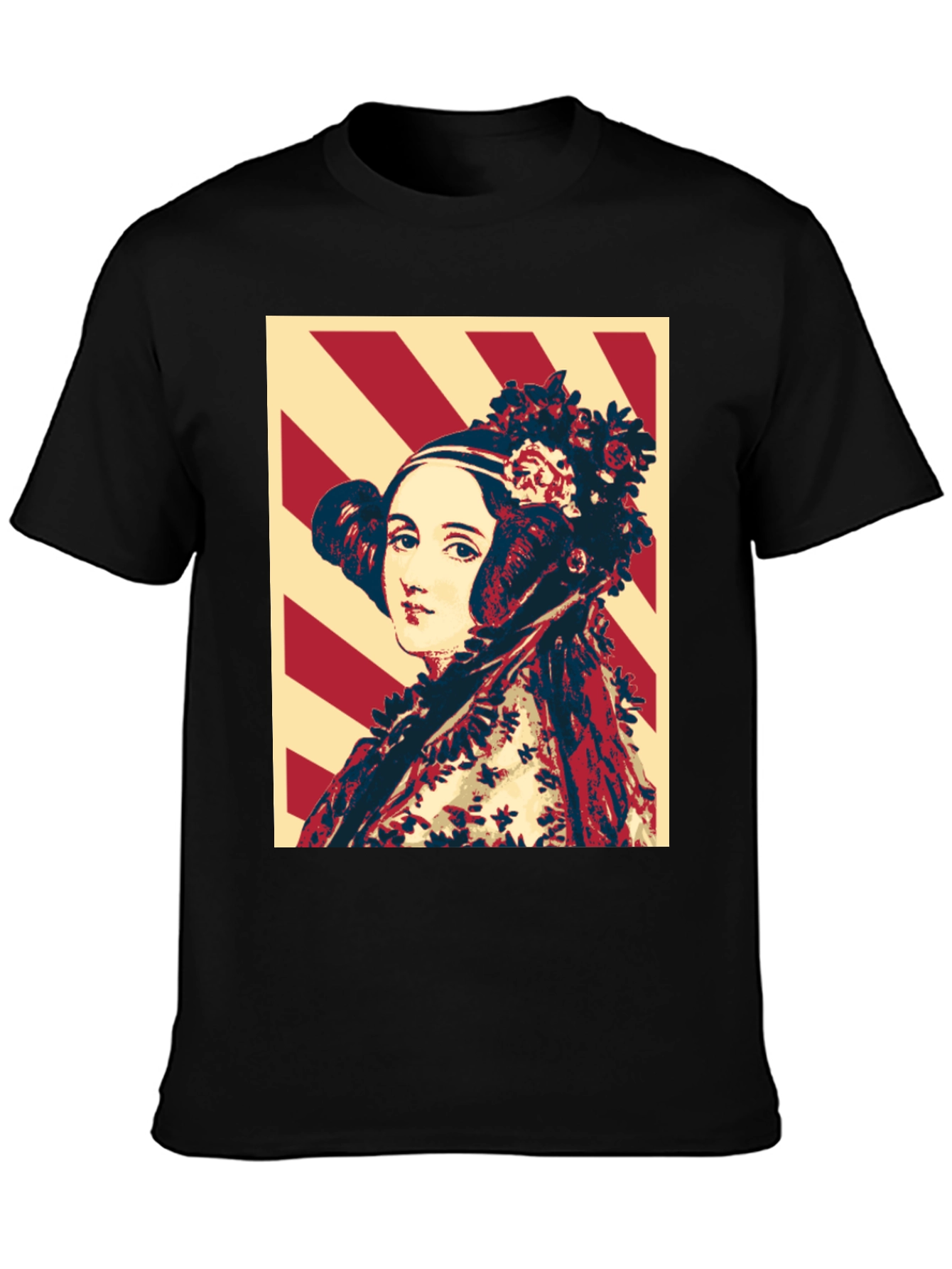 Ada Lovelace Portrait T-Shirt - Algorithm Design
