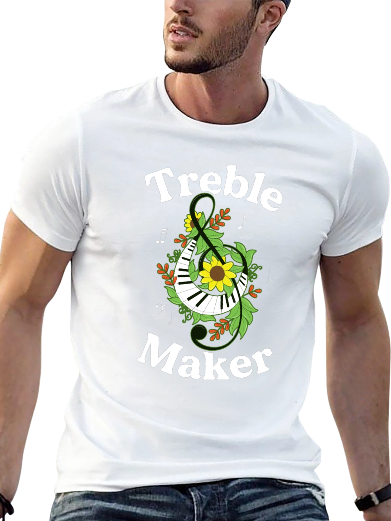 Treble Maker T-Shirt - Musical Graphic Tee