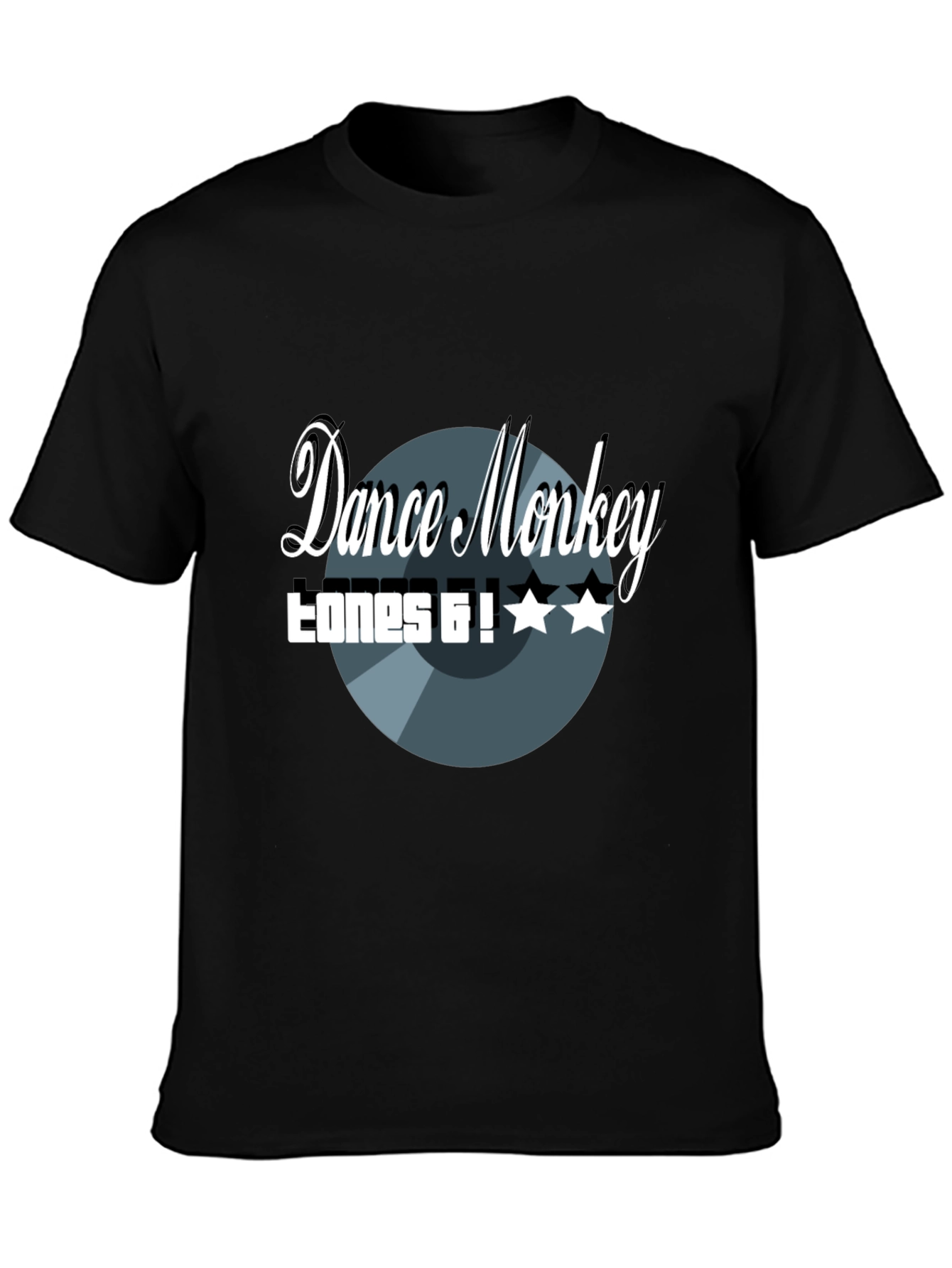 Dance Monkey Tones and I Black Graphic Tee