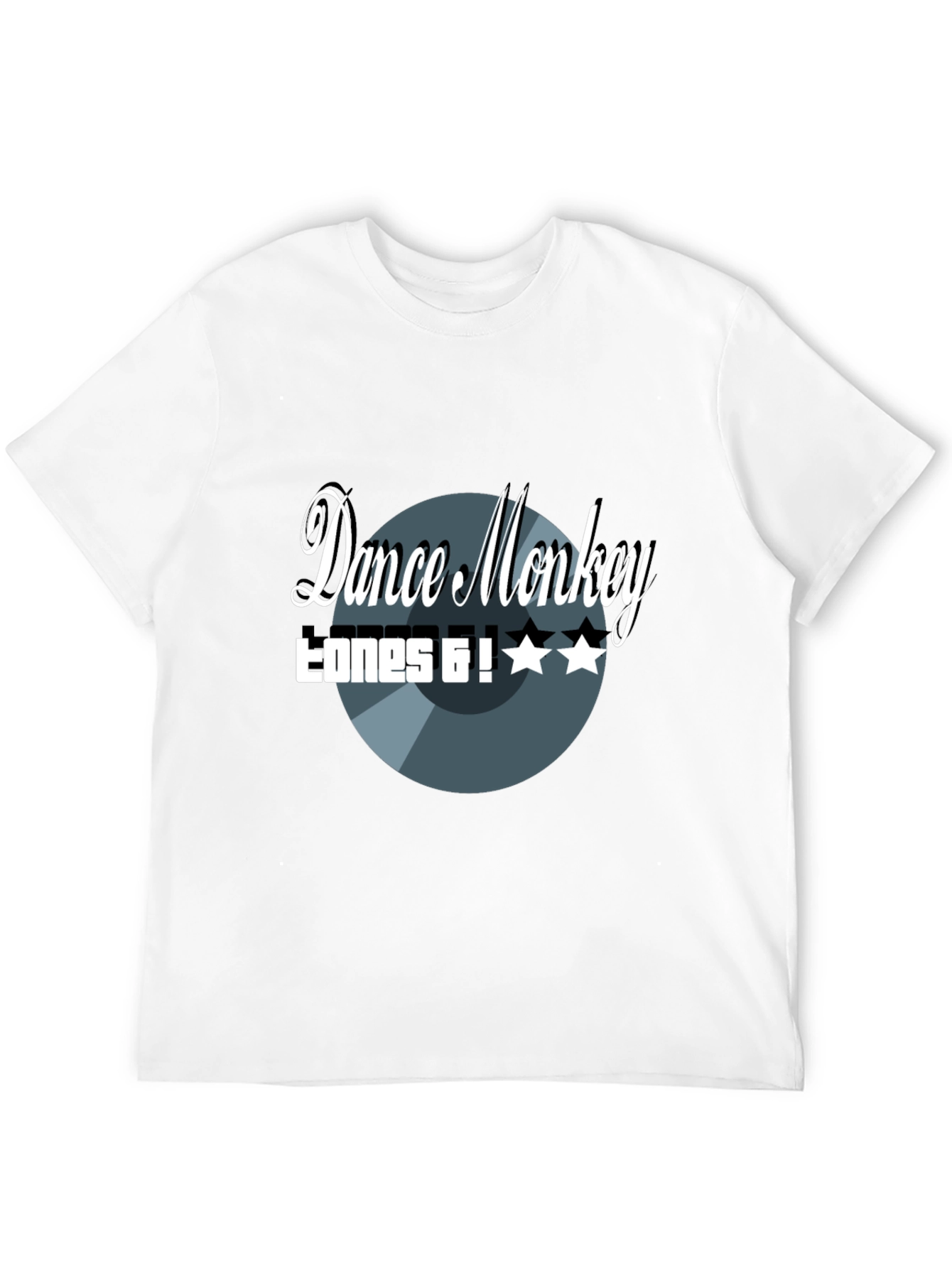 Dance Monkey Tones and I Black Graphic Tee
