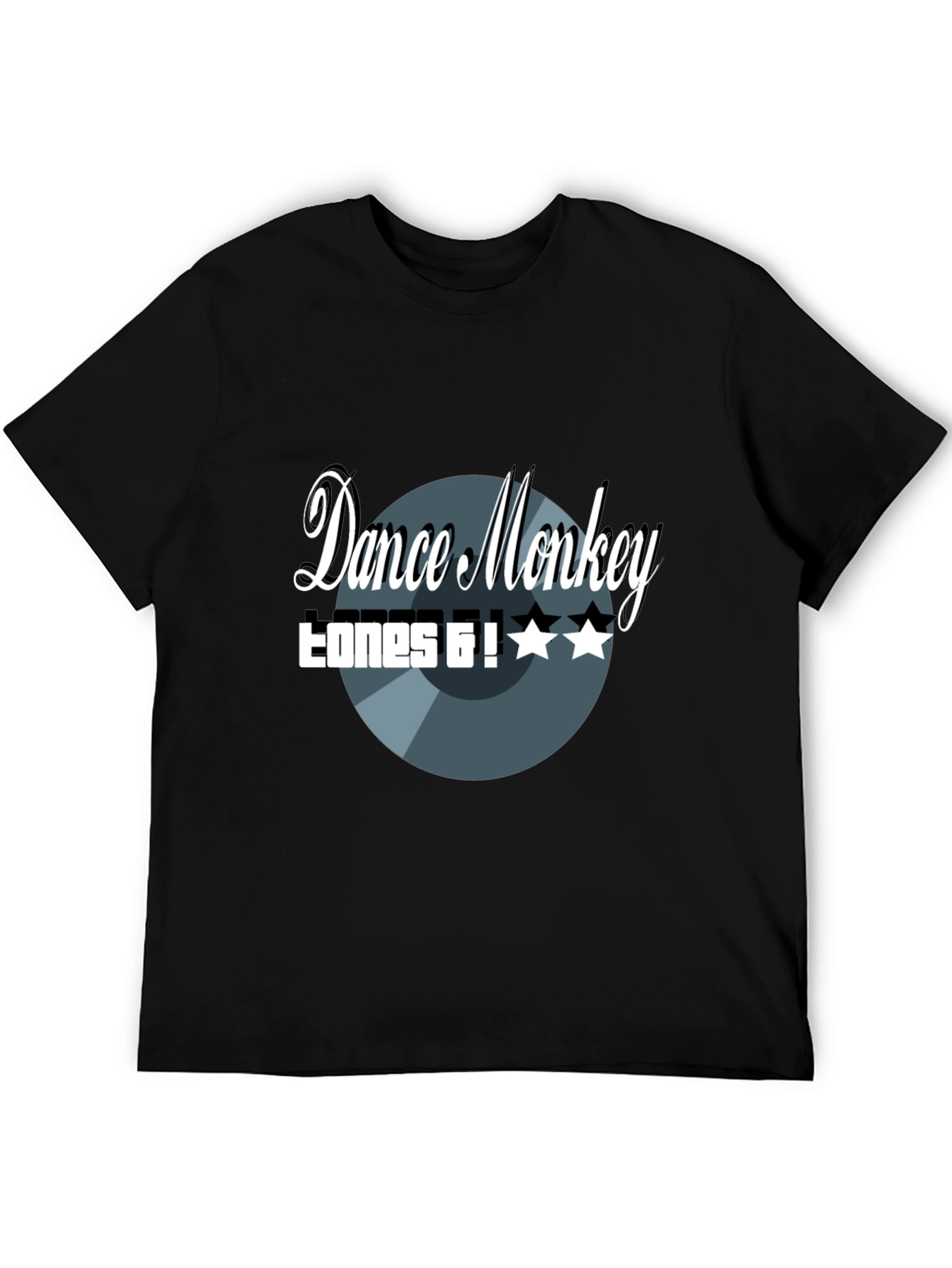 Dance Monkey Tones and I Black Graphic Tee