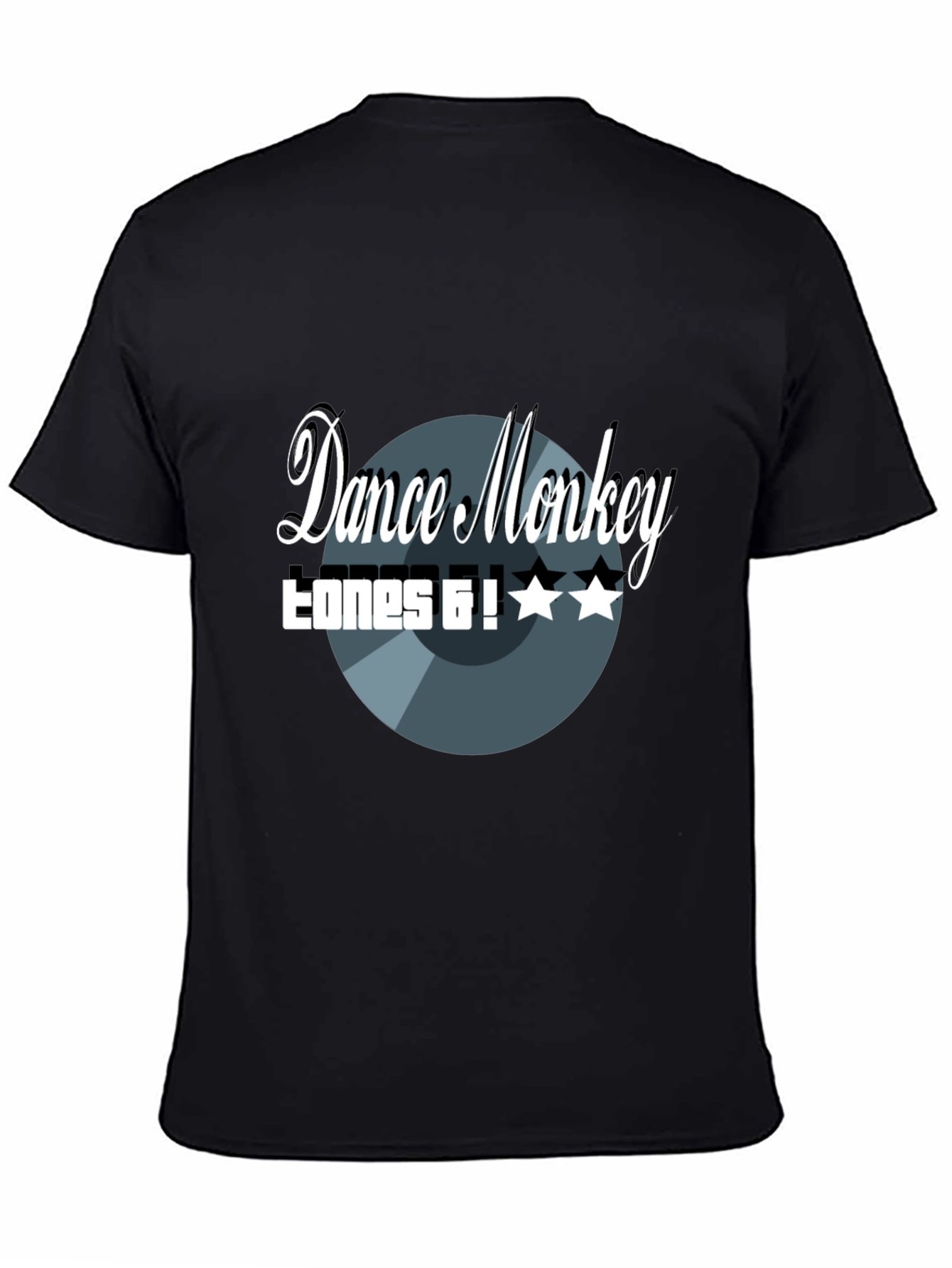 Dance Monkey Tones and I Black Graphic Tee