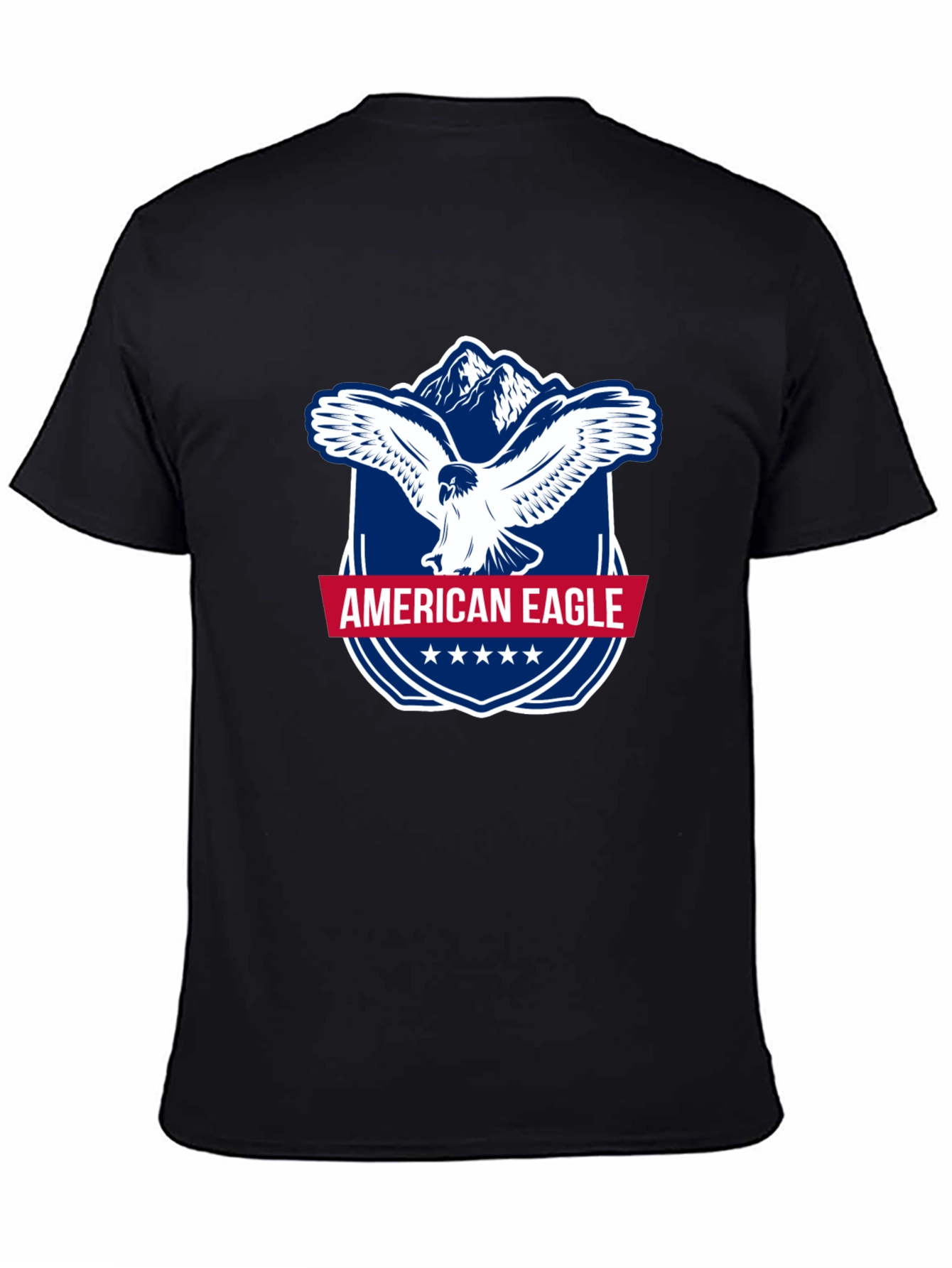 American Eagle Graphic T-Shirt - Patriotic Style