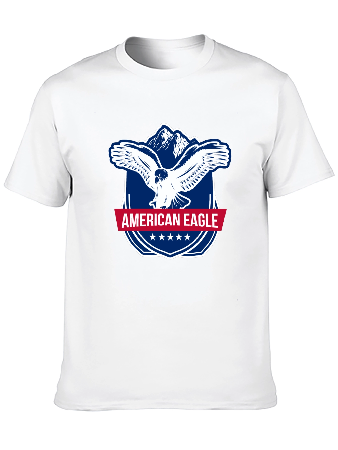 American Eagle Graphic T-Shirt - Patriotic Style