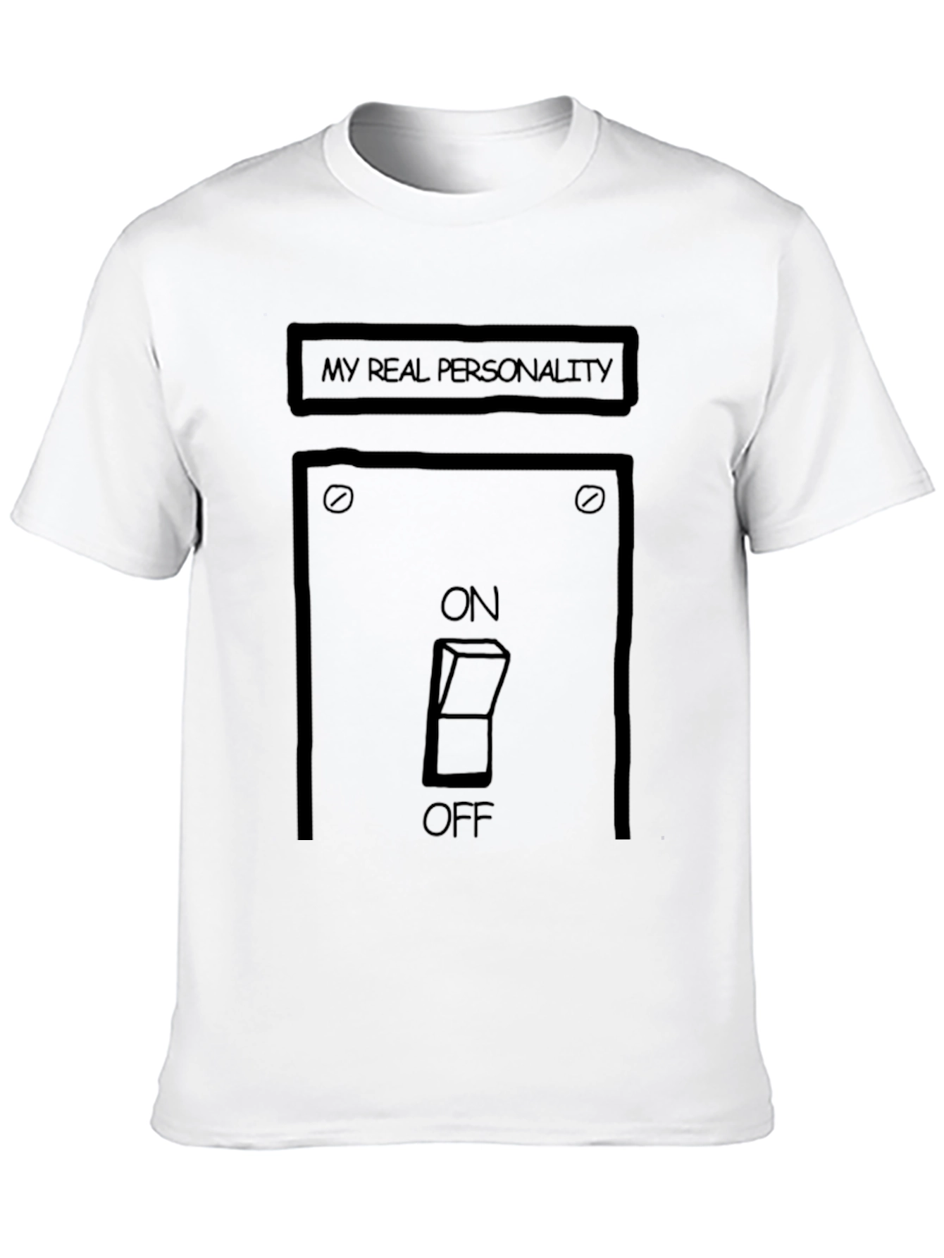 My Real Personality On/Off Switch Graphic Tee