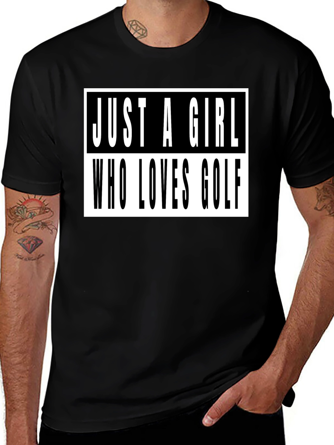 Just A Girl Who Loves Golf T-Shirt