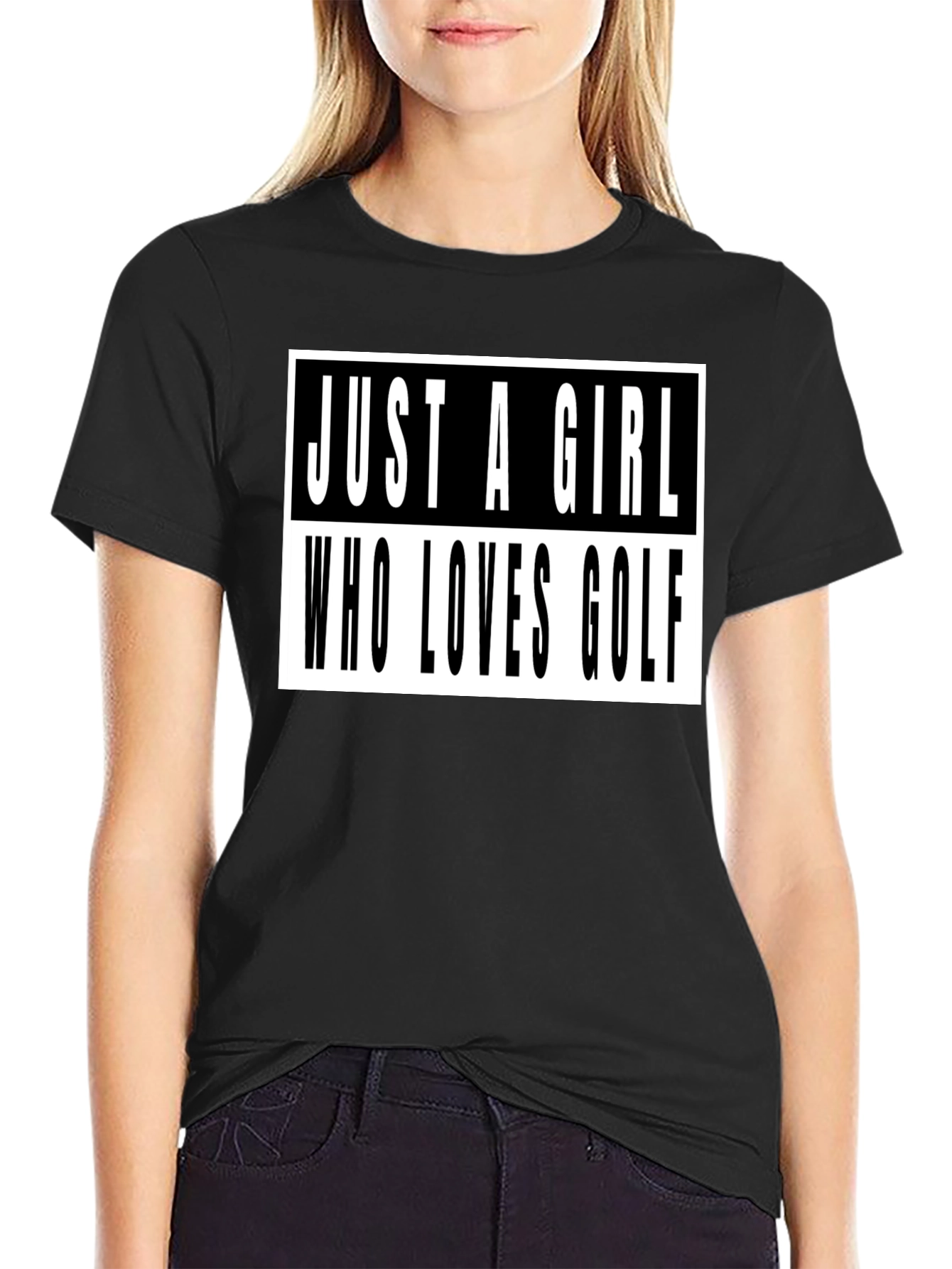 Just A Girl Who Loves Golf T-Shirt
