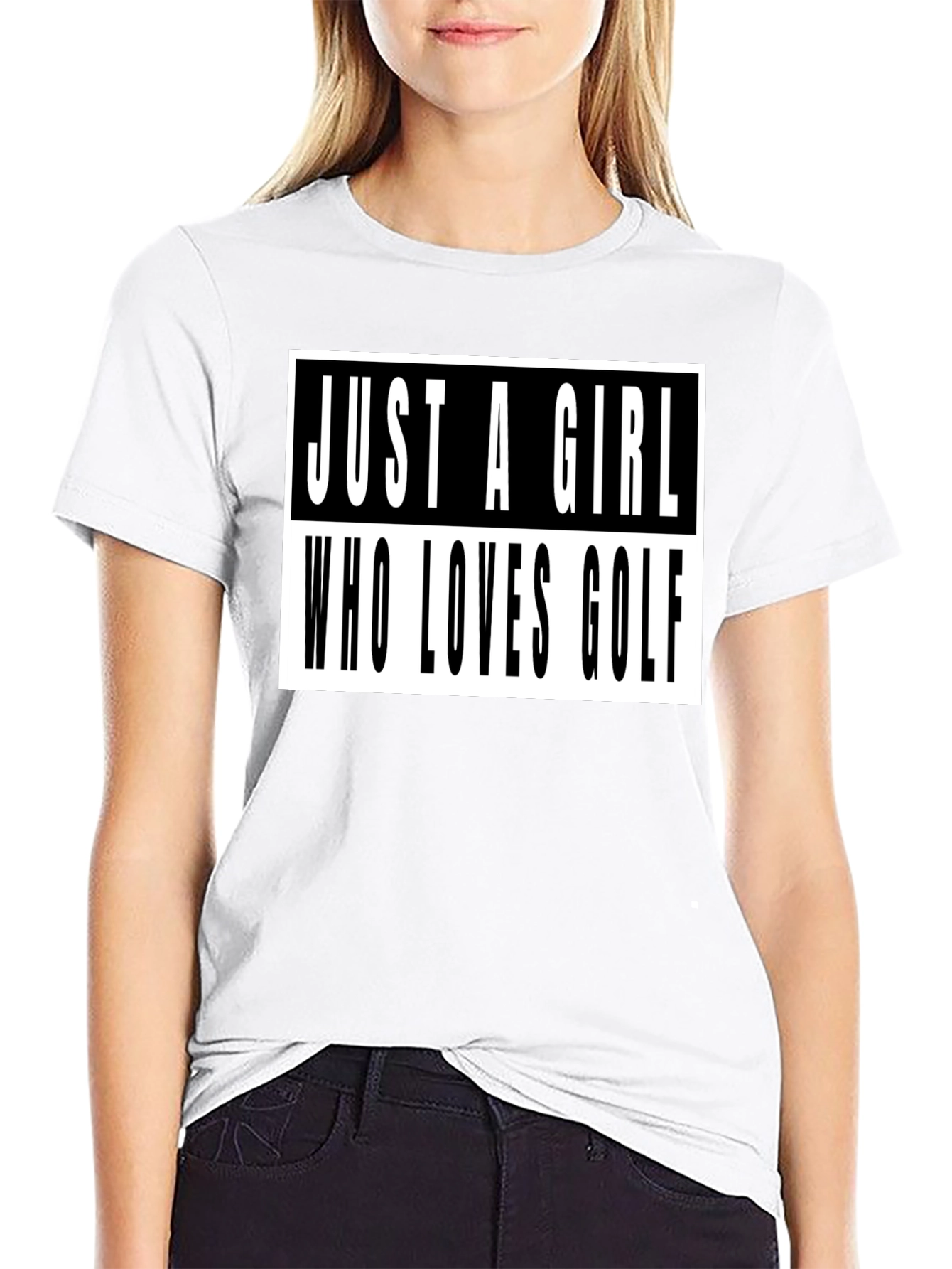 Just A Girl Who Loves Golf T-Shirt