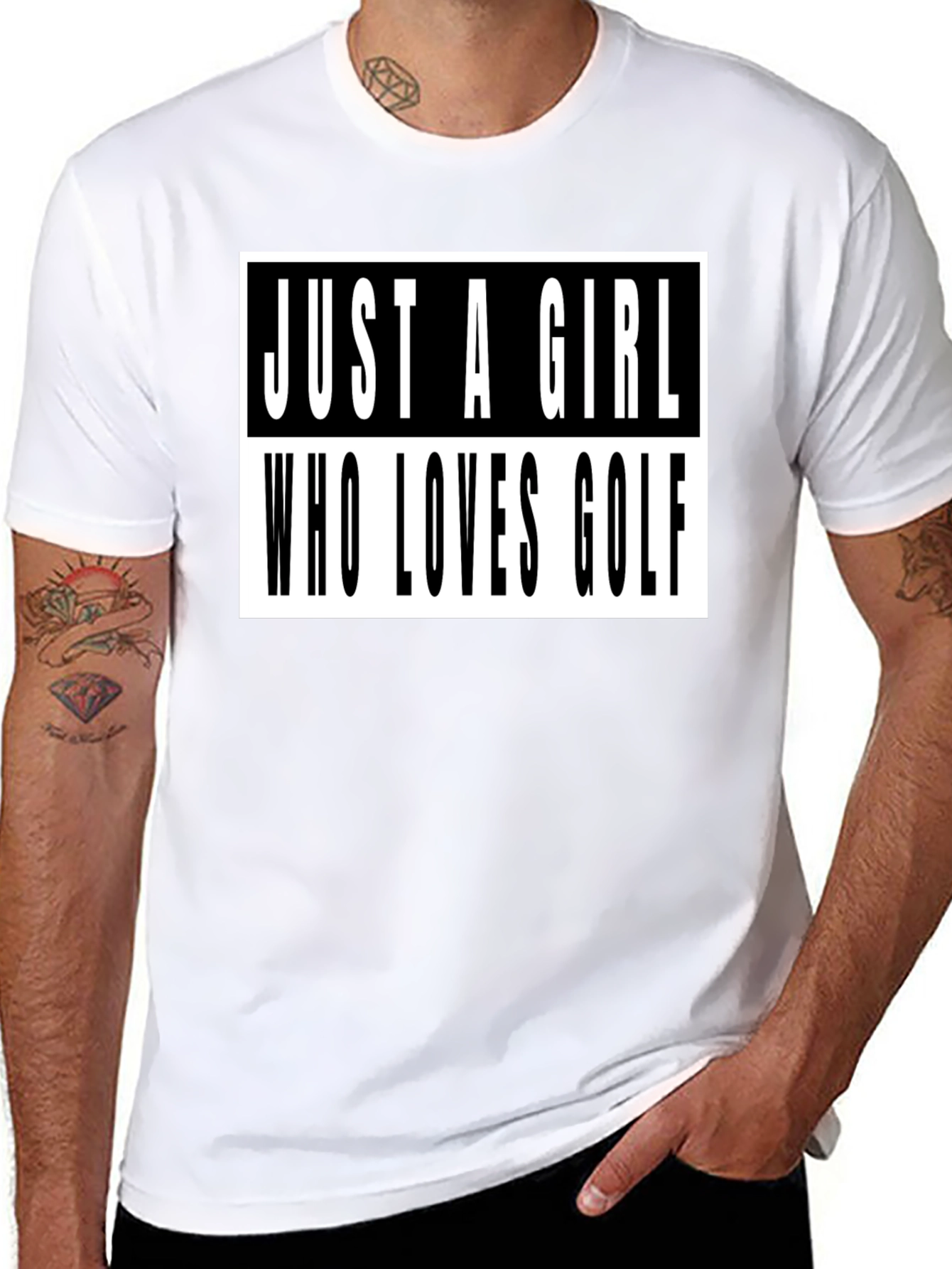 Just A Girl Who Loves Golf T-Shirt