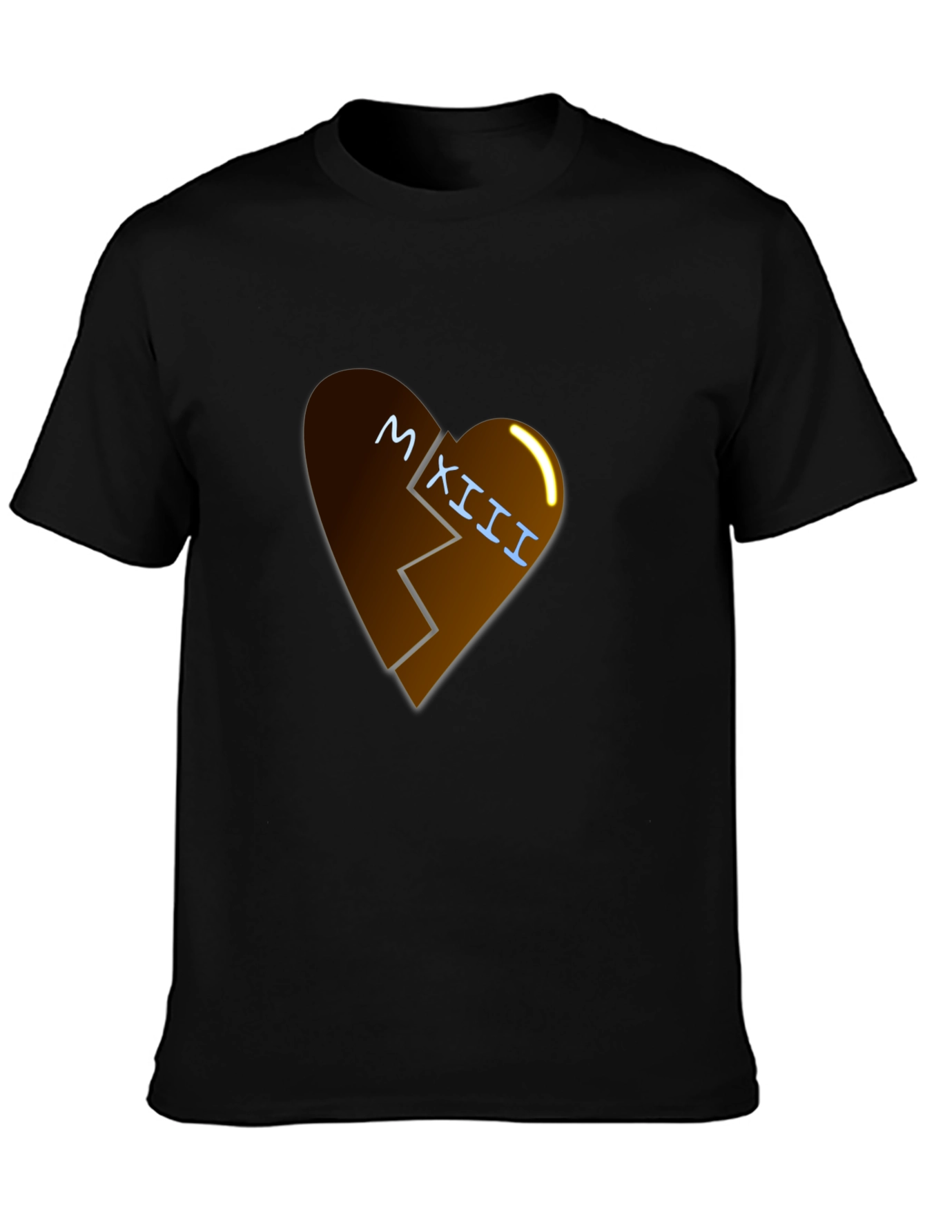 Broken Heart Roman Numeral Graphic Tee