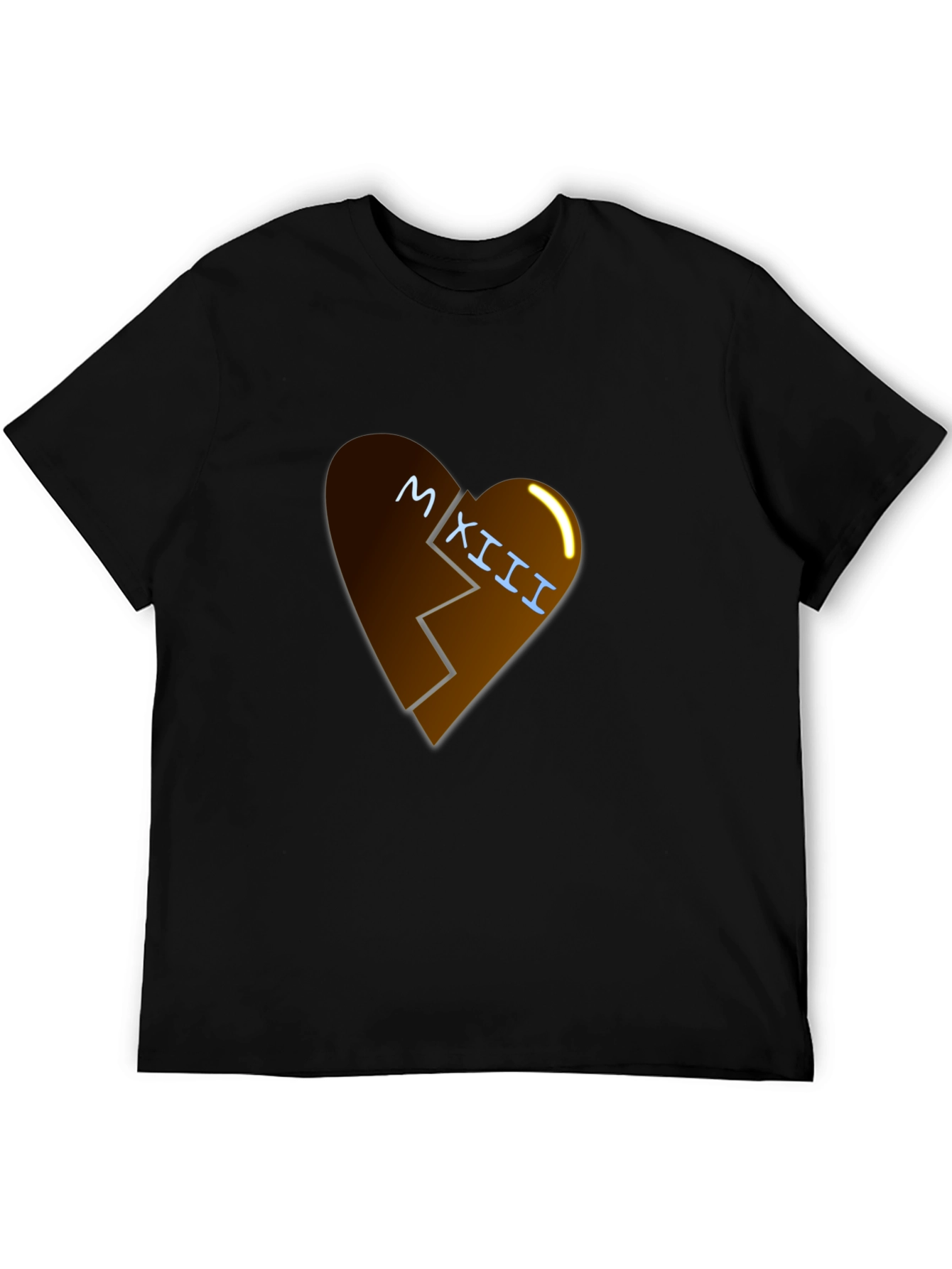 Broken Heart Roman Numeral Graphic Tee