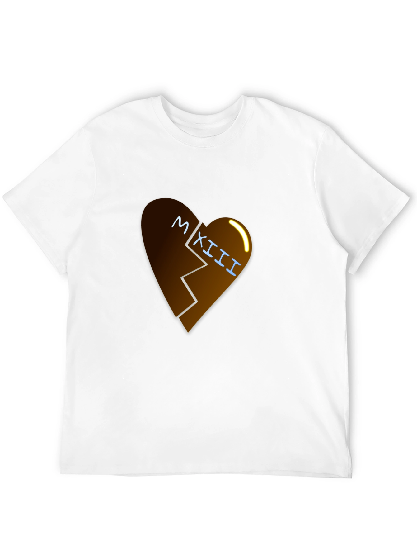 Broken Heart Roman Numeral Graphic Tee