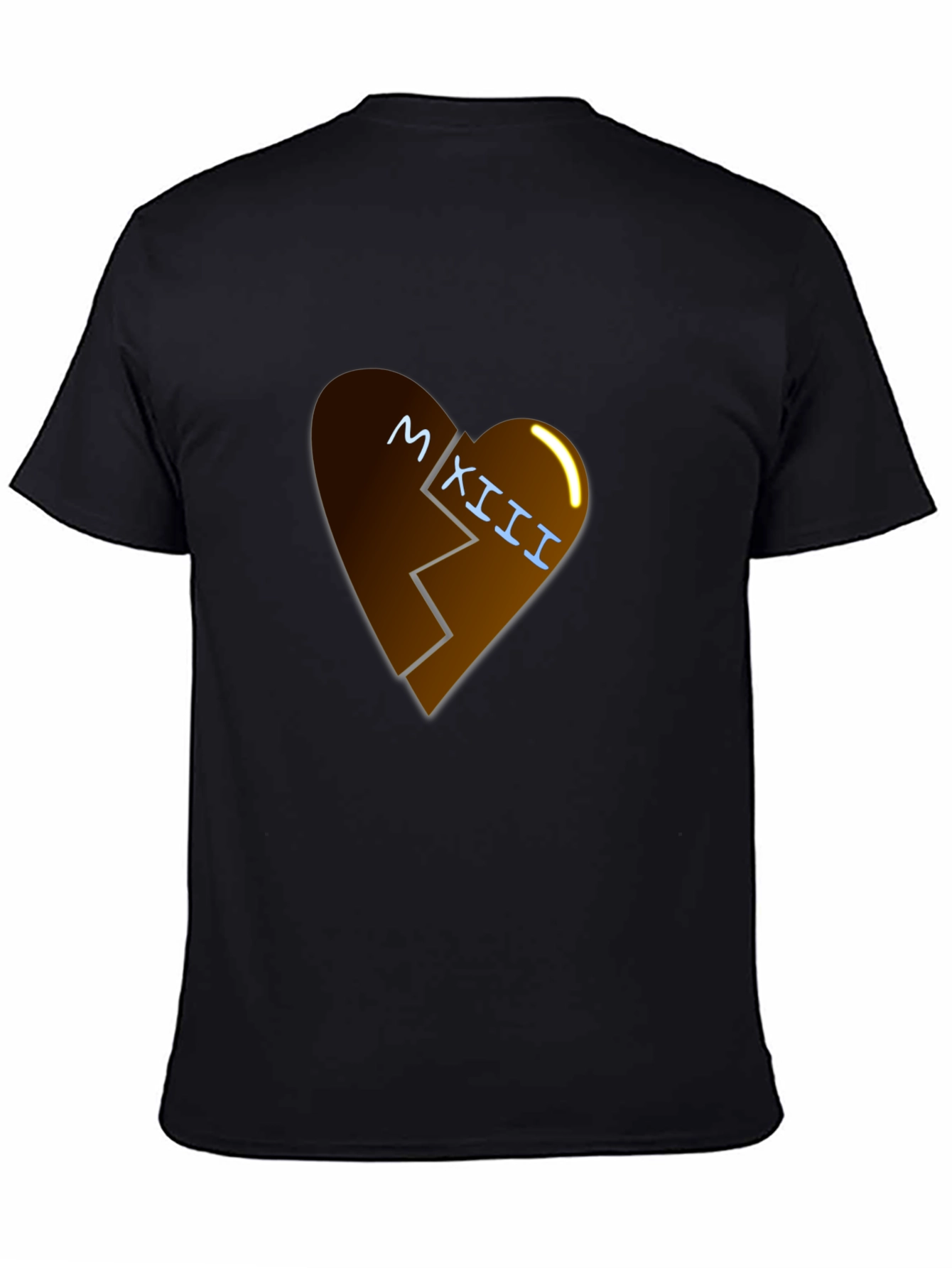 Broken Heart Roman Numeral Graphic Tee
