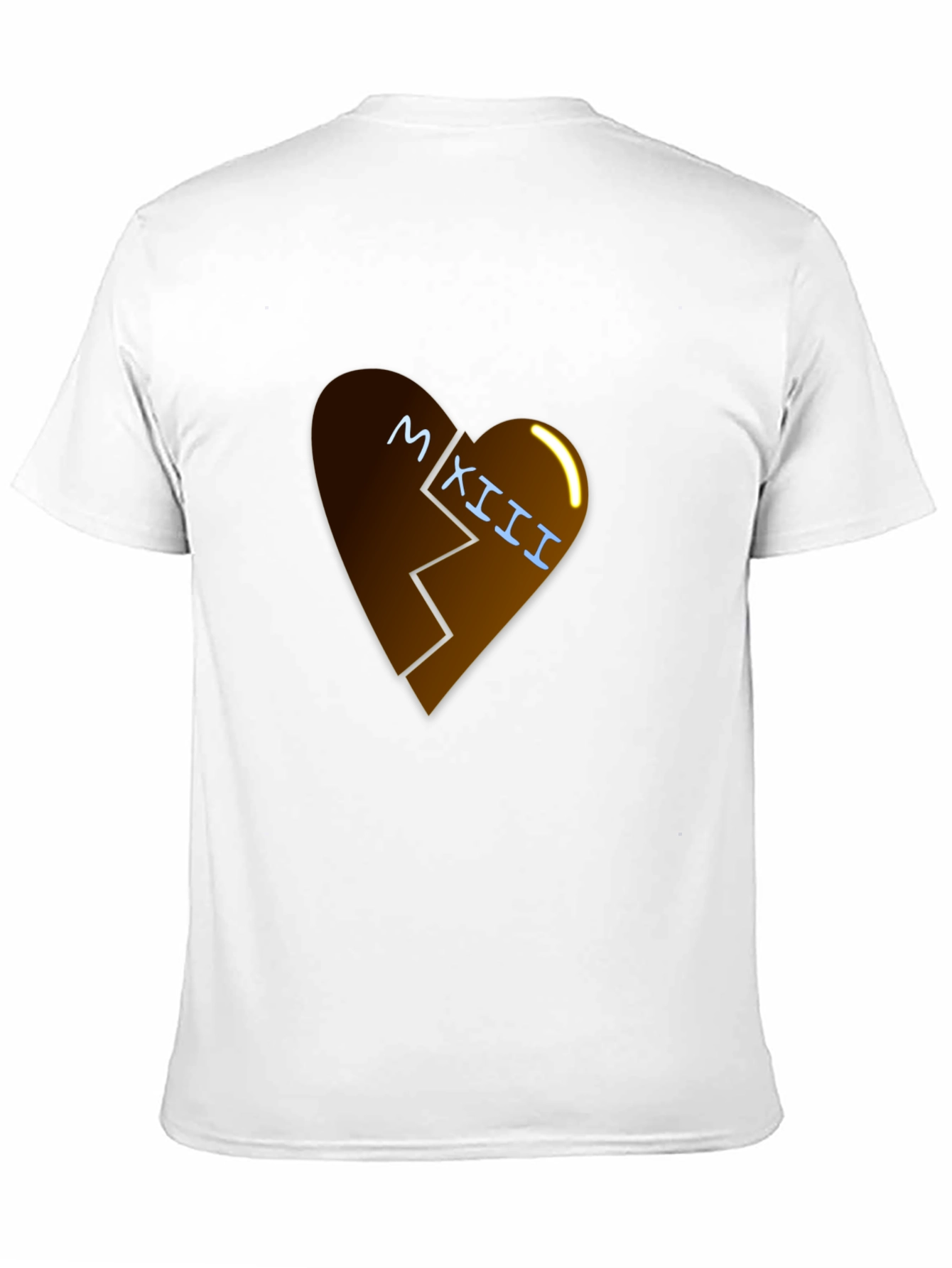 Broken Heart Roman Numeral Graphic Tee