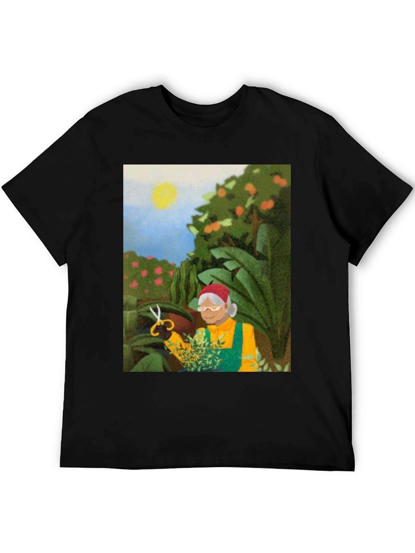 Gardening Granny T-Shirt - Unique Graphic Tee
