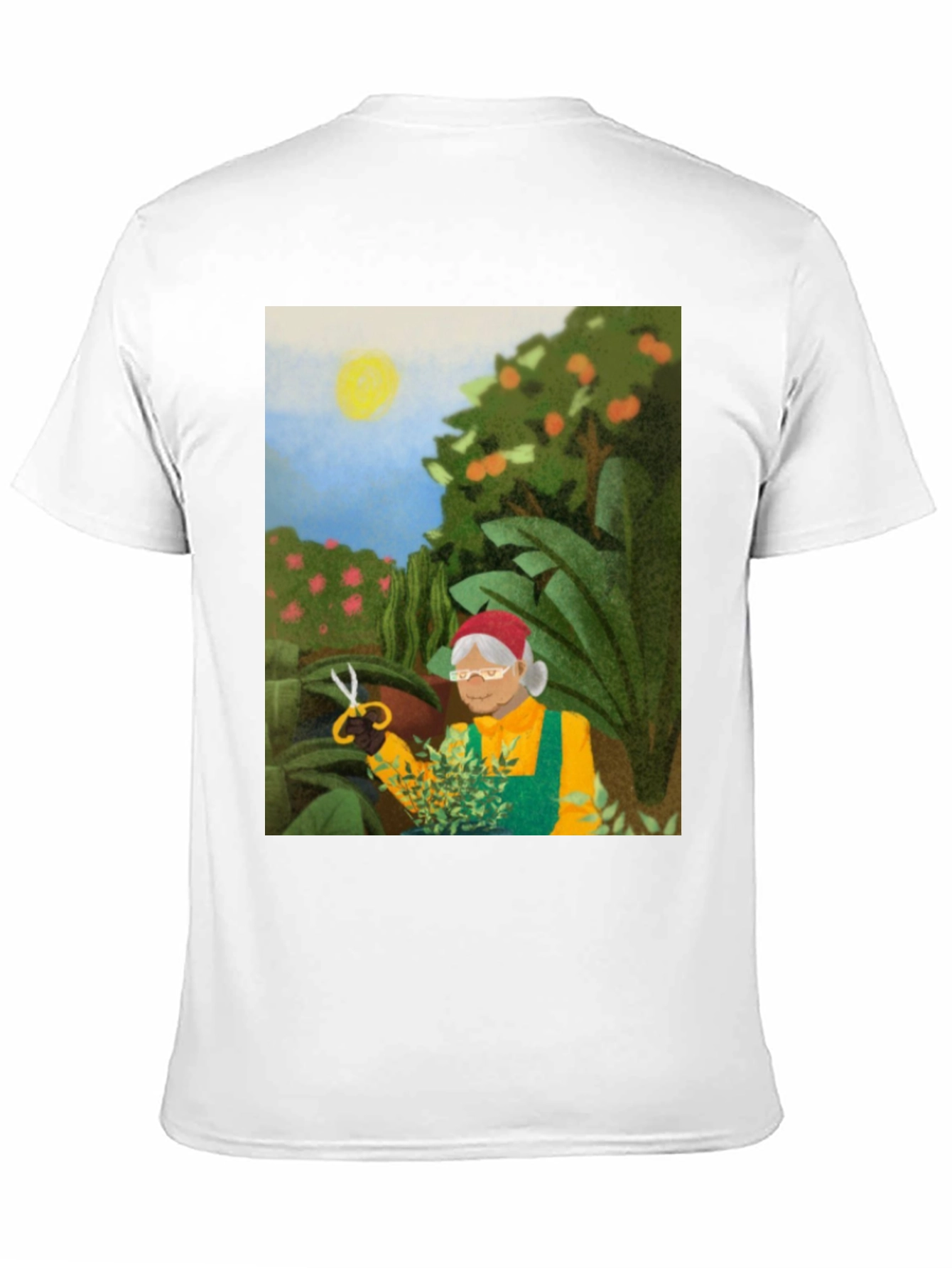Gardening Granny T-Shirt - Unique Graphic Tee