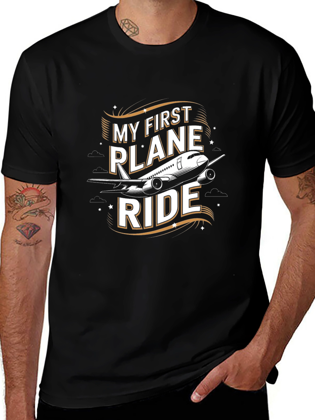 My First Plane Ride T-Shirt - Aviation Enthusiast