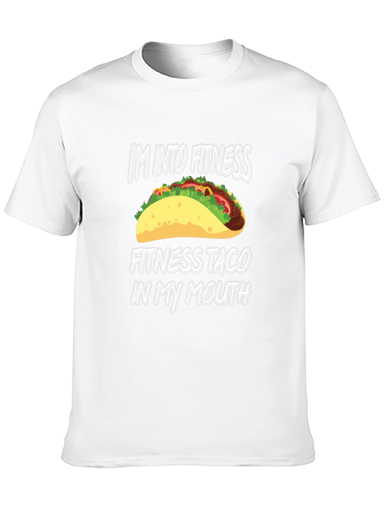 Fitness Taco Graphic T-Shirt