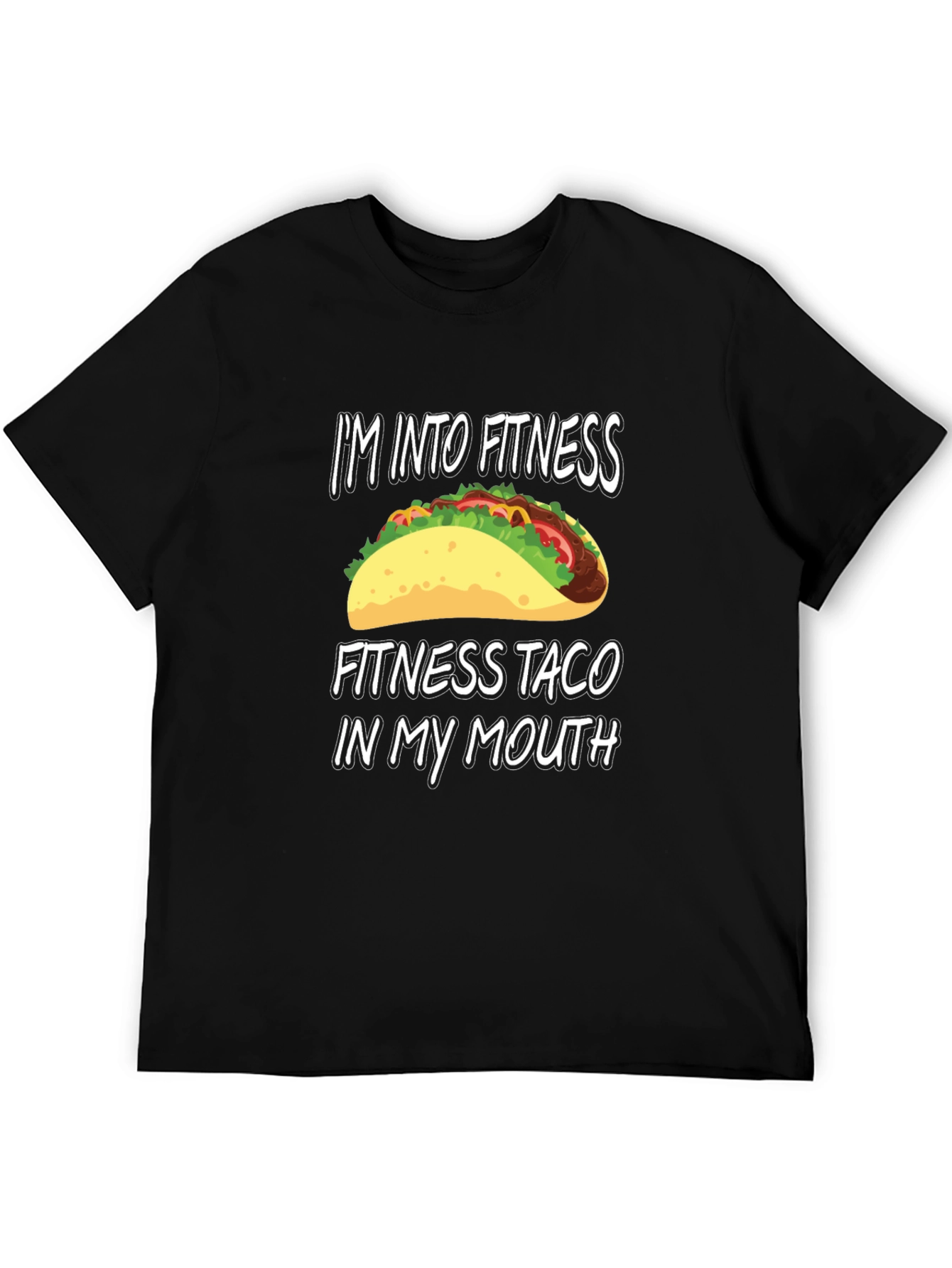 Fitness Taco Graphic T-Shirt