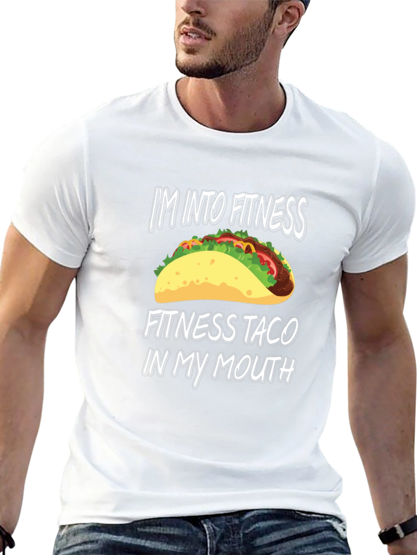 Fitness Taco Graphic T-Shirt